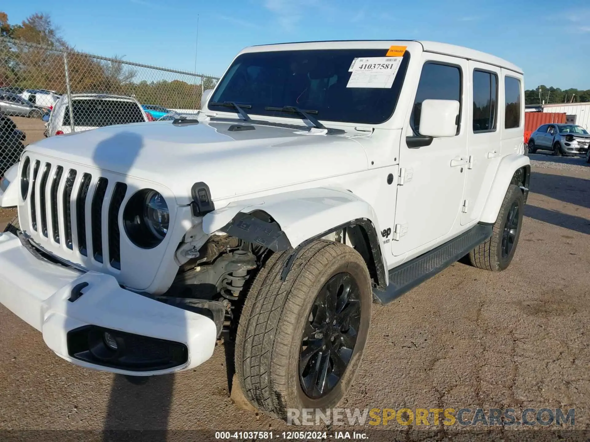 6 Photograph of a damaged car 1C4HJXEM4MW749276 JEEP WRANGLER UNLIMITED 2021