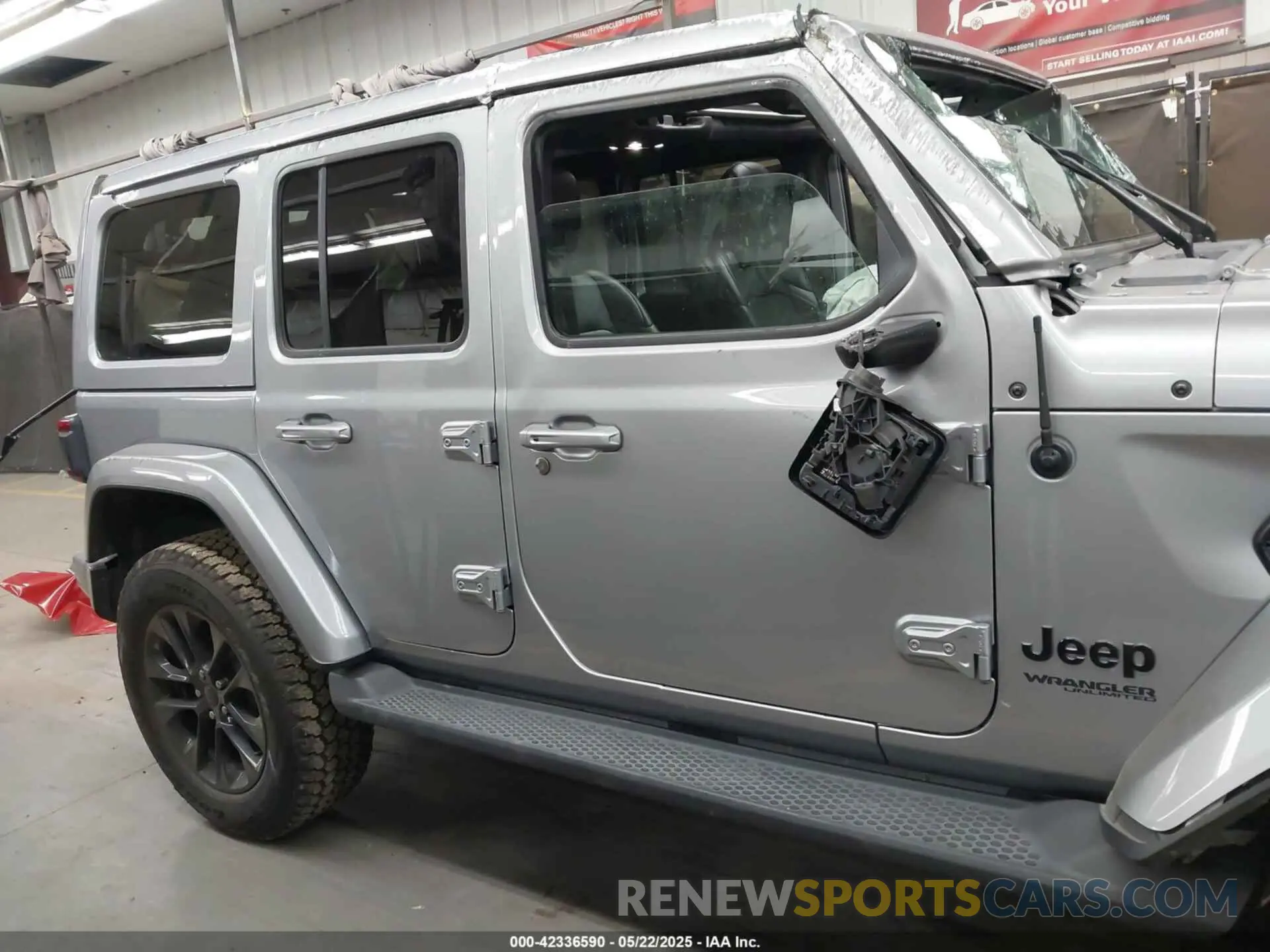 14 Photograph of a damaged car 1C4HJXEN1MW529568 JEEP WRANGLER UNLIMITED 2021
