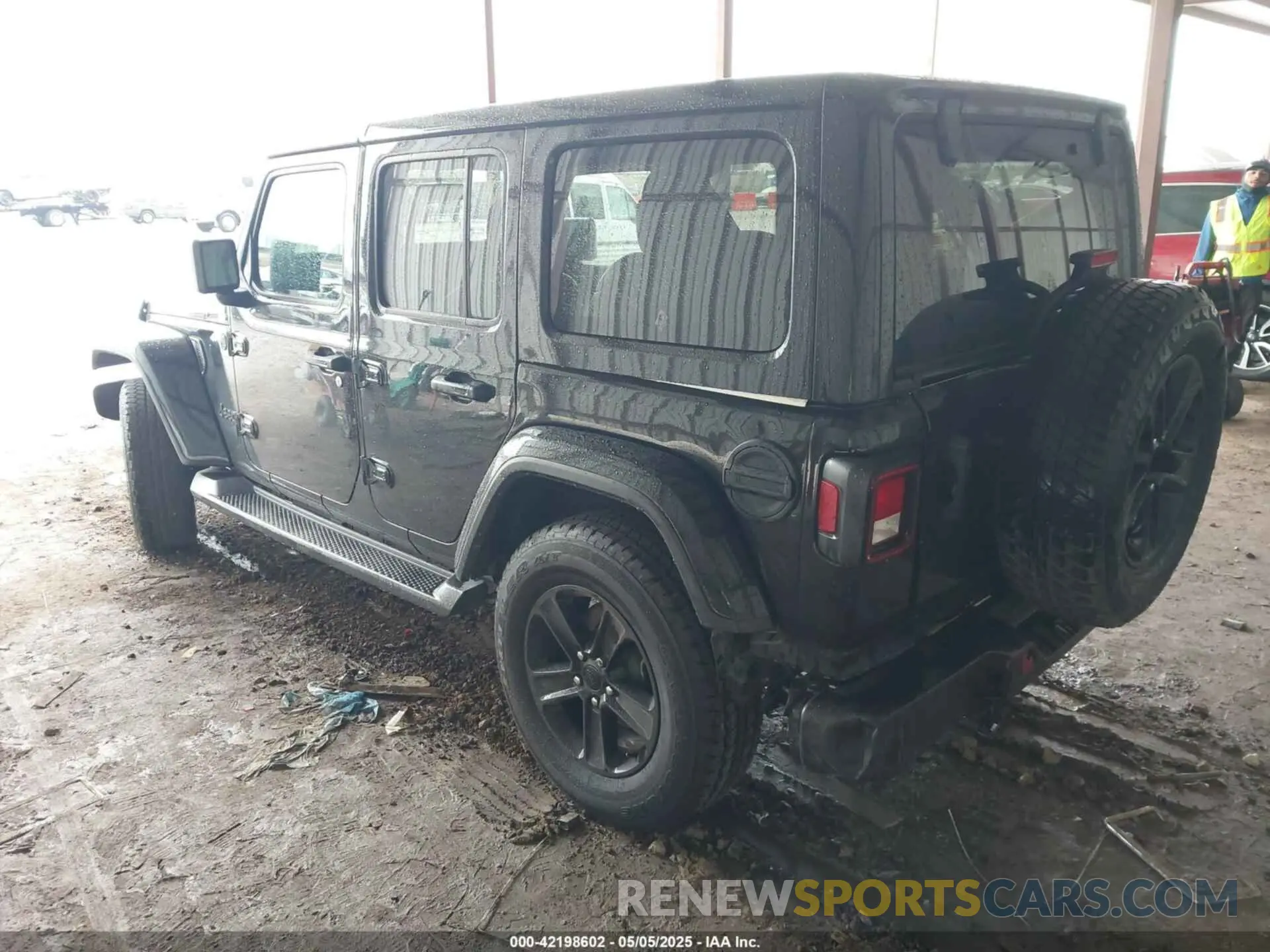 3 Фотография поврежденного автомобиля 1C4HJXEN2MW792491 JEEP WRANGLER UNLIMITED 2021