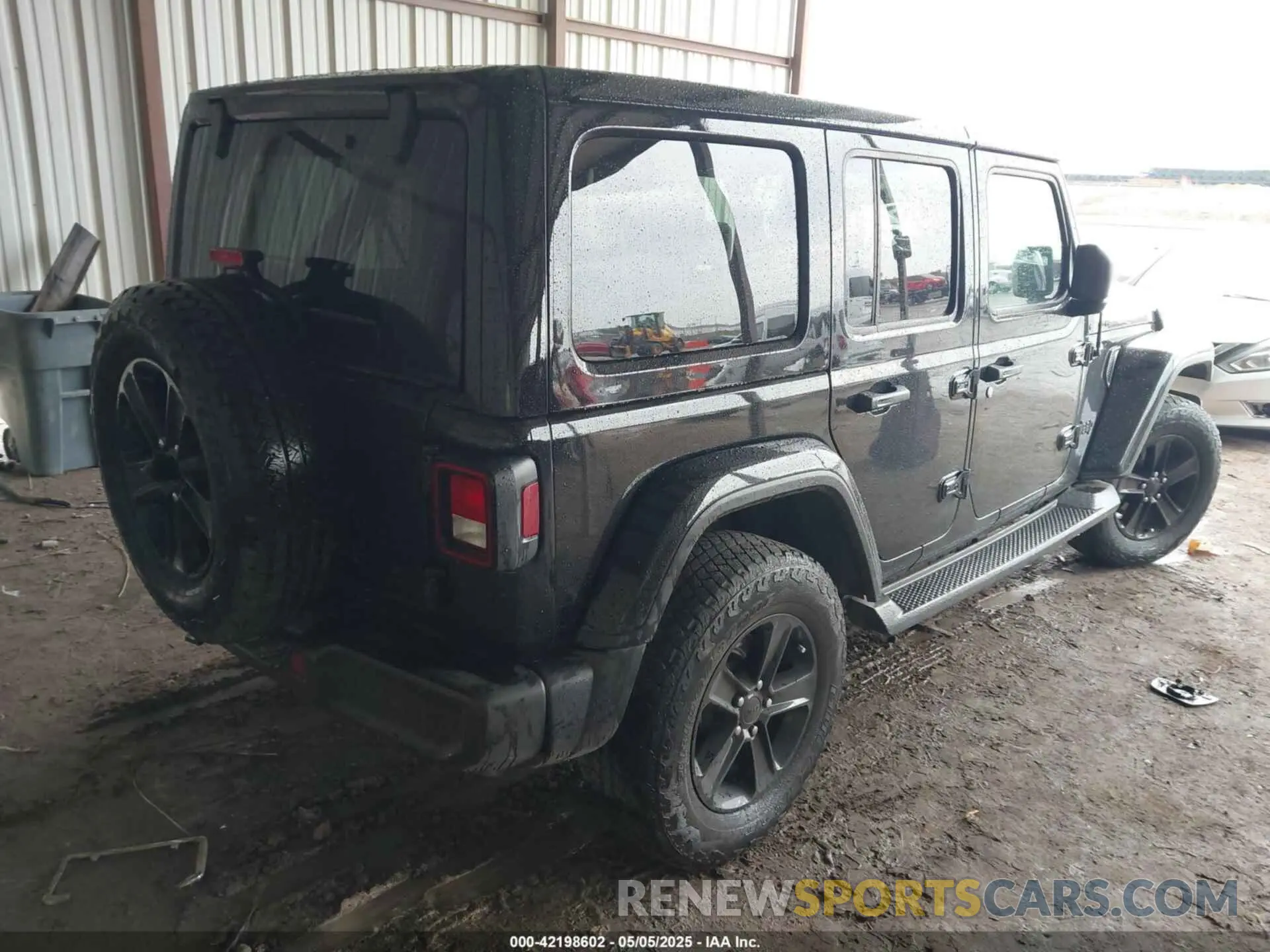 4 Фотография поврежденного автомобиля 1C4HJXEN2MW792491 JEEP WRANGLER UNLIMITED 2021