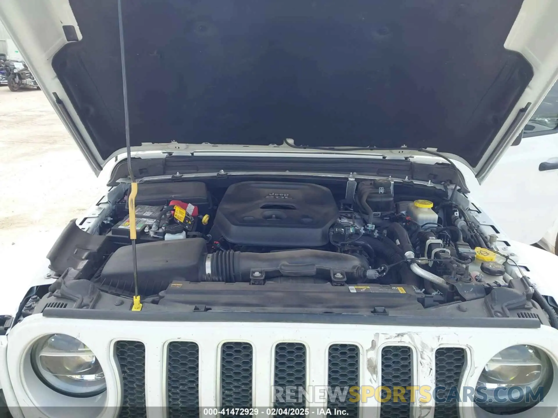 10 Photograph of a damaged car 1C4HJXEN3MW717895 JEEP WRANGLER UNLIMITED 2021