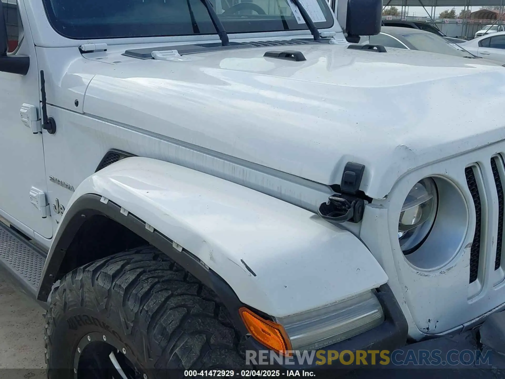 6 Photograph of a damaged car 1C4HJXEN3MW717895 JEEP WRANGLER UNLIMITED 2021