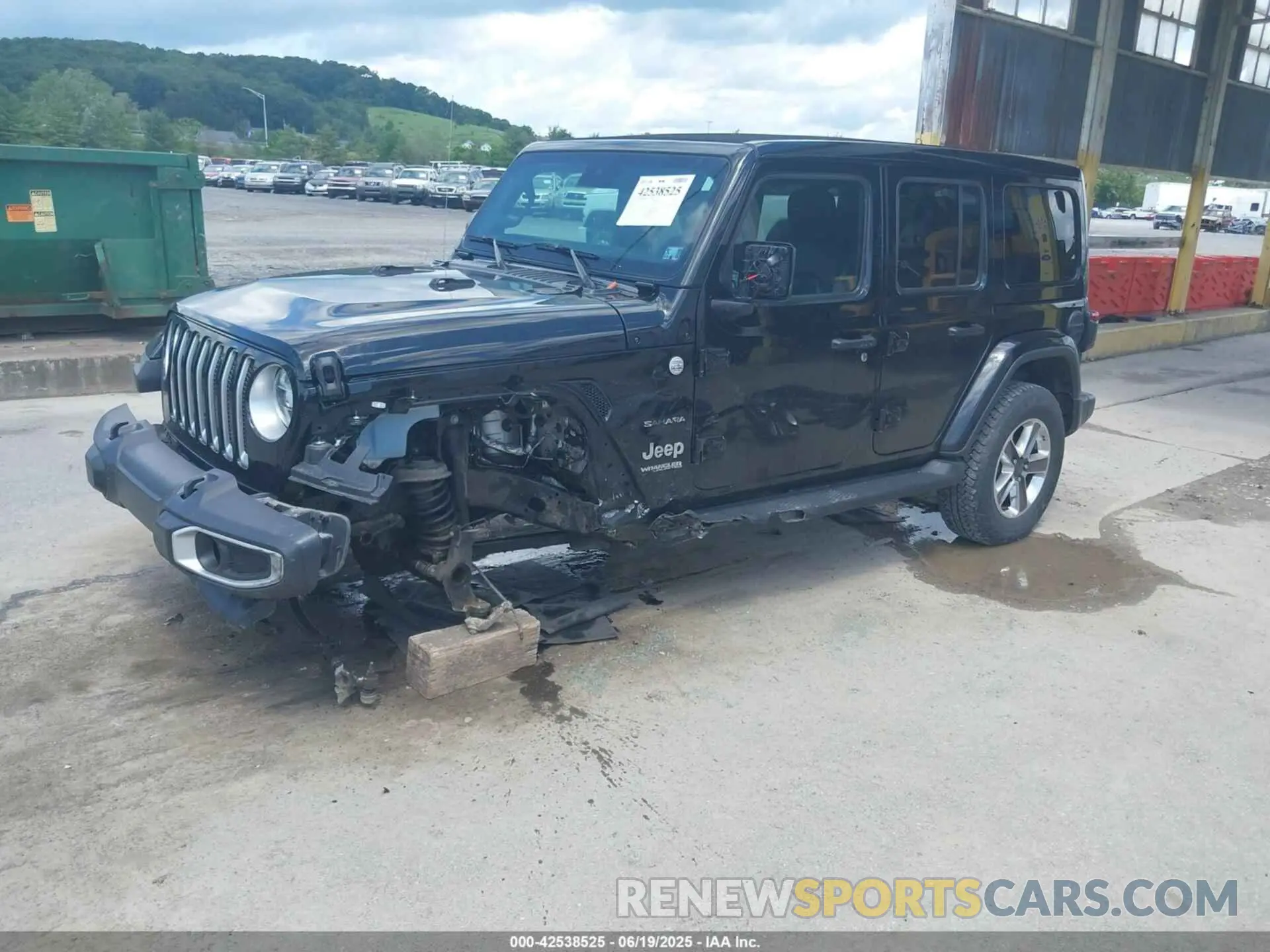 2 Фотография поврежденного автомобиля 1C4HJXEN4MW610287 JEEP WRANGLER UNLIMITED 2021
