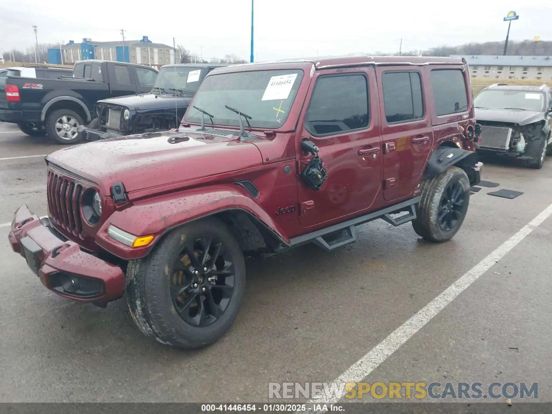 2 Фотография поврежденного автомобиля 1C4HJXEN5MW609102 JEEP WRANGLER UNLIMITED 2021