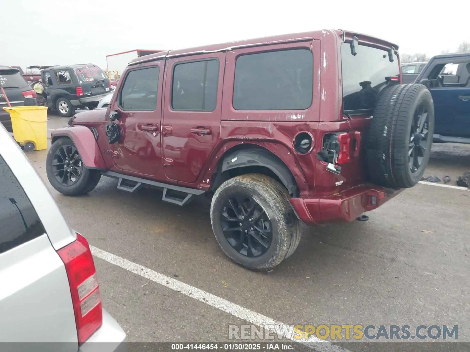 3 Фотография поврежденного автомобиля 1C4HJXEN5MW609102 JEEP WRANGLER UNLIMITED 2021