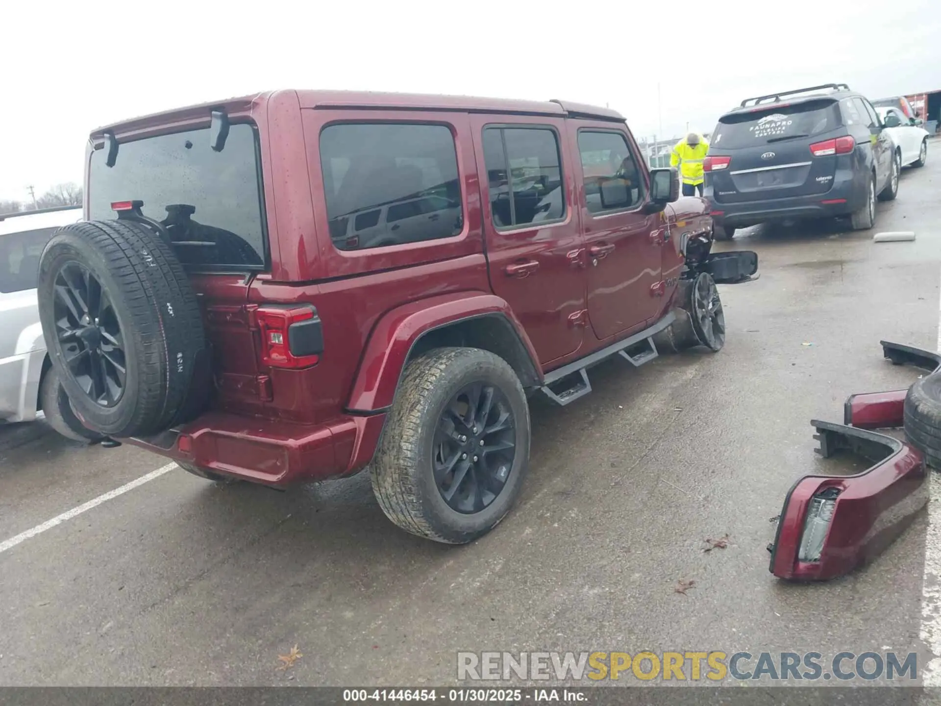 4 Фотография поврежденного автомобиля 1C4HJXEN5MW609102 JEEP WRANGLER UNLIMITED 2021