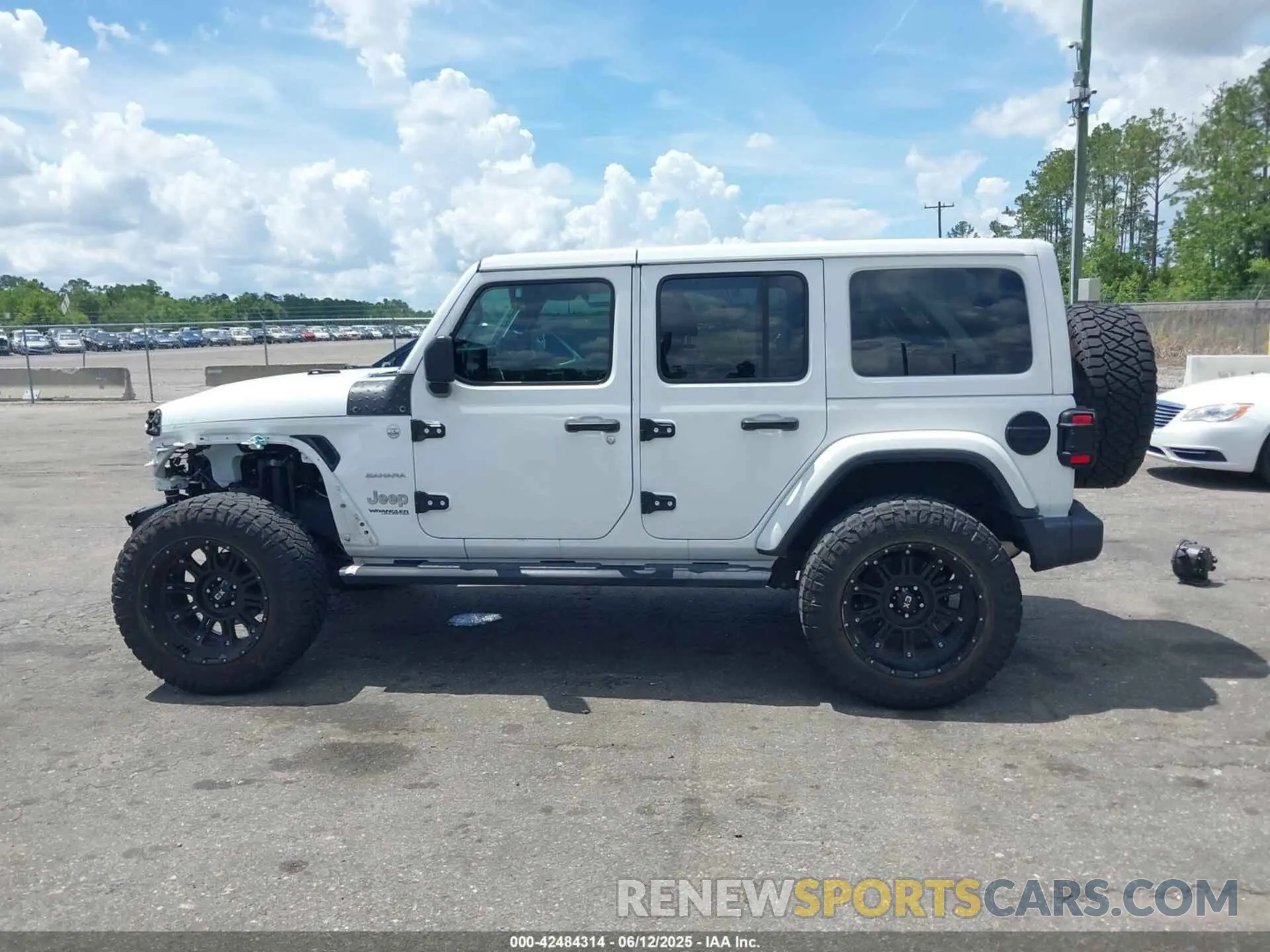 14 Photograph of a damaged car 1C4HJXEN7MW518395 JEEP WRANGLER UNLIMITED 2021