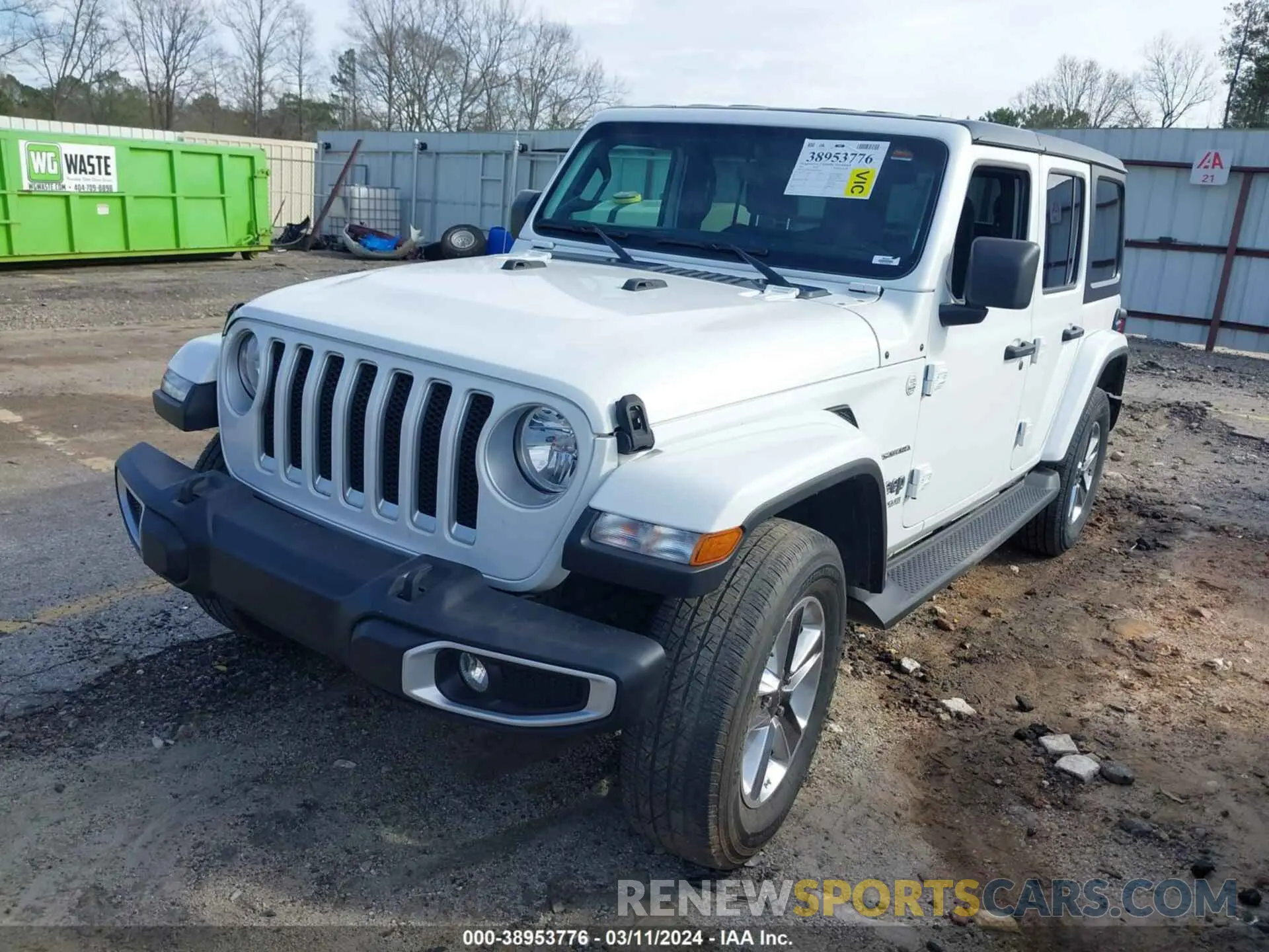 2 Фотография поврежденного автомобиля 1C4HJXEN7MW592920 JEEP WRANGLER UNLIMITED 2021