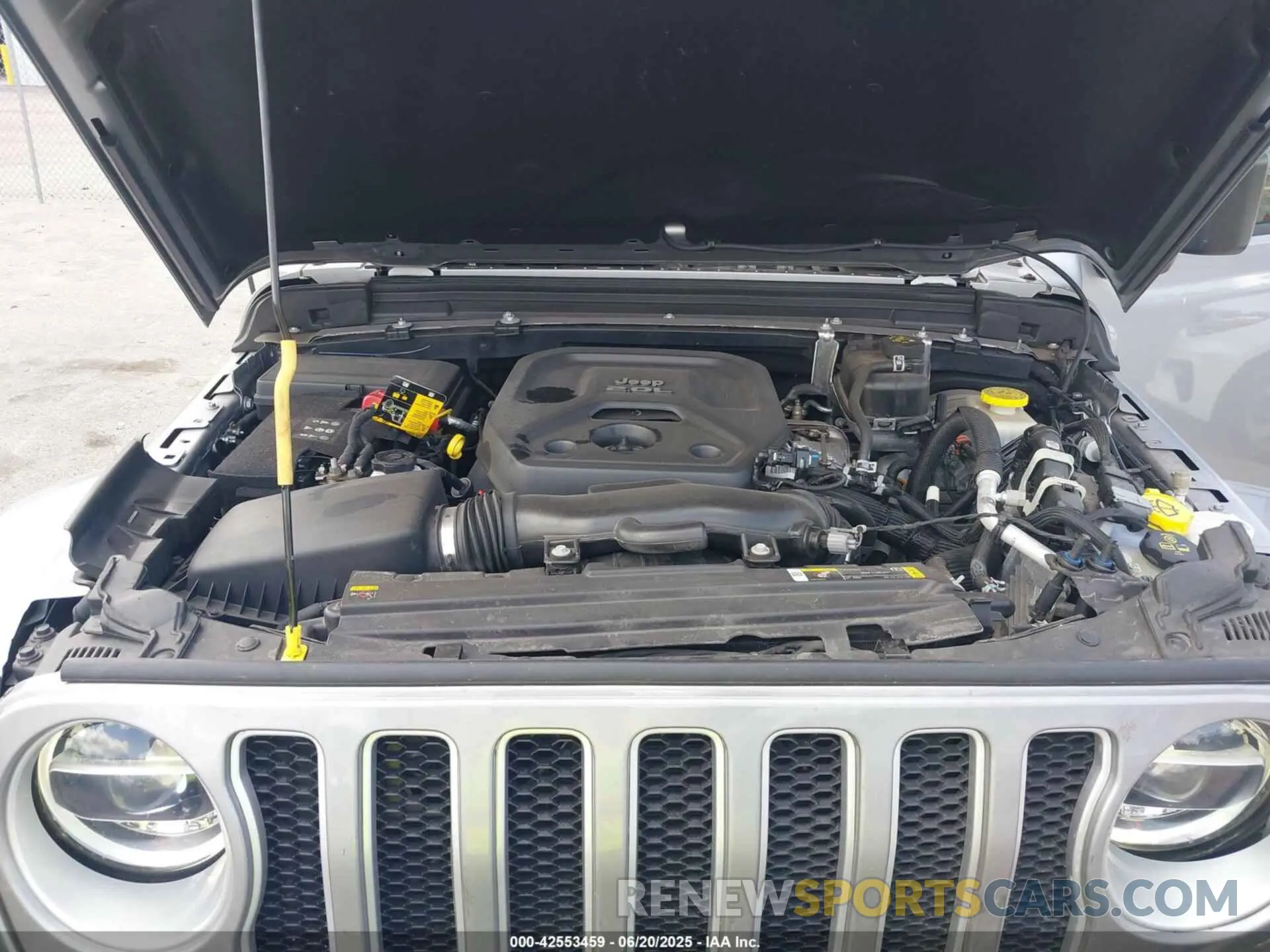 10 Photograph of a damaged car 1C4HJXEN9MW637288 JEEP WRANGLER UNLIMITED 2021