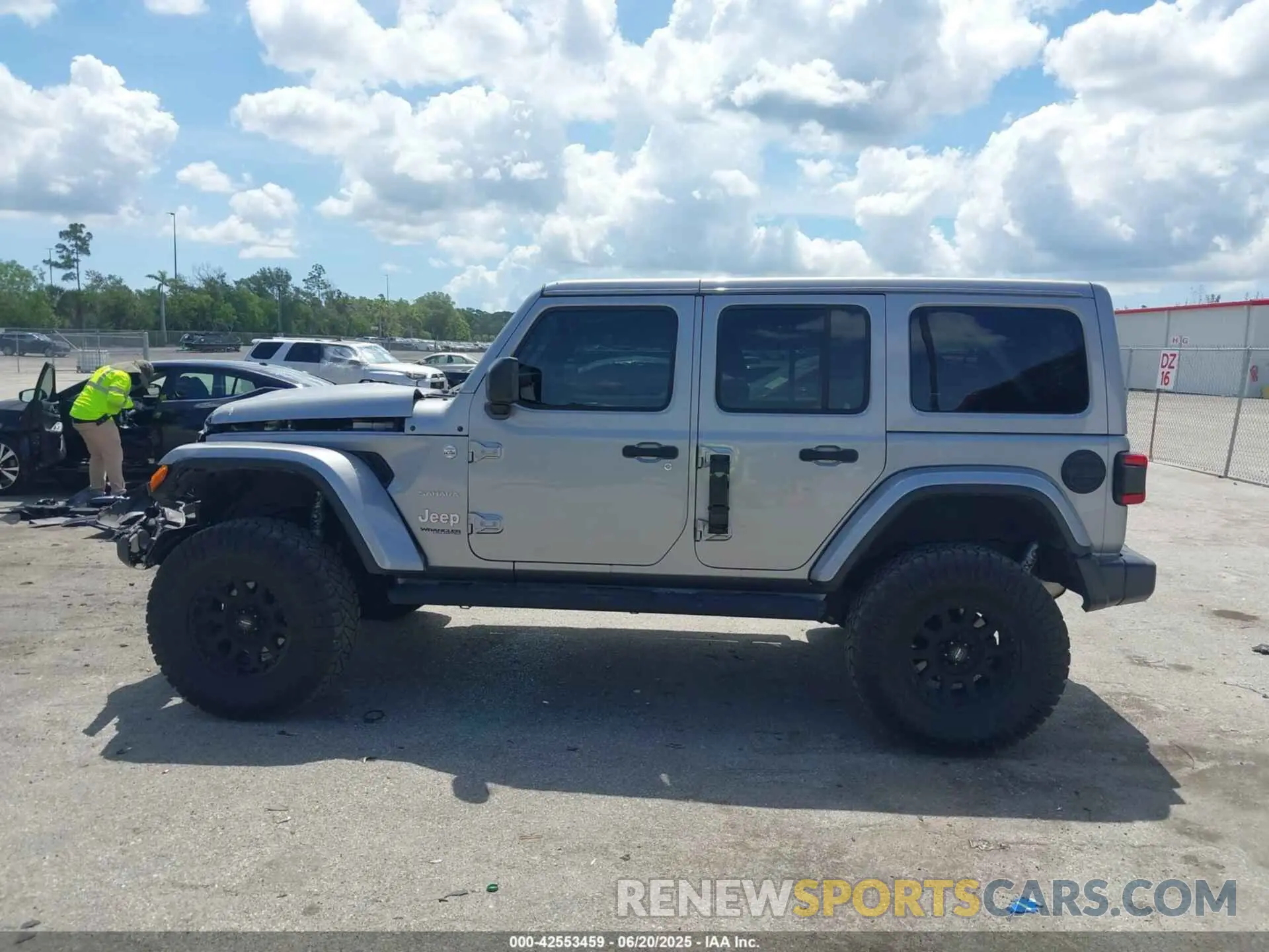 14 Photograph of a damaged car 1C4HJXEN9MW637288 JEEP WRANGLER UNLIMITED 2021