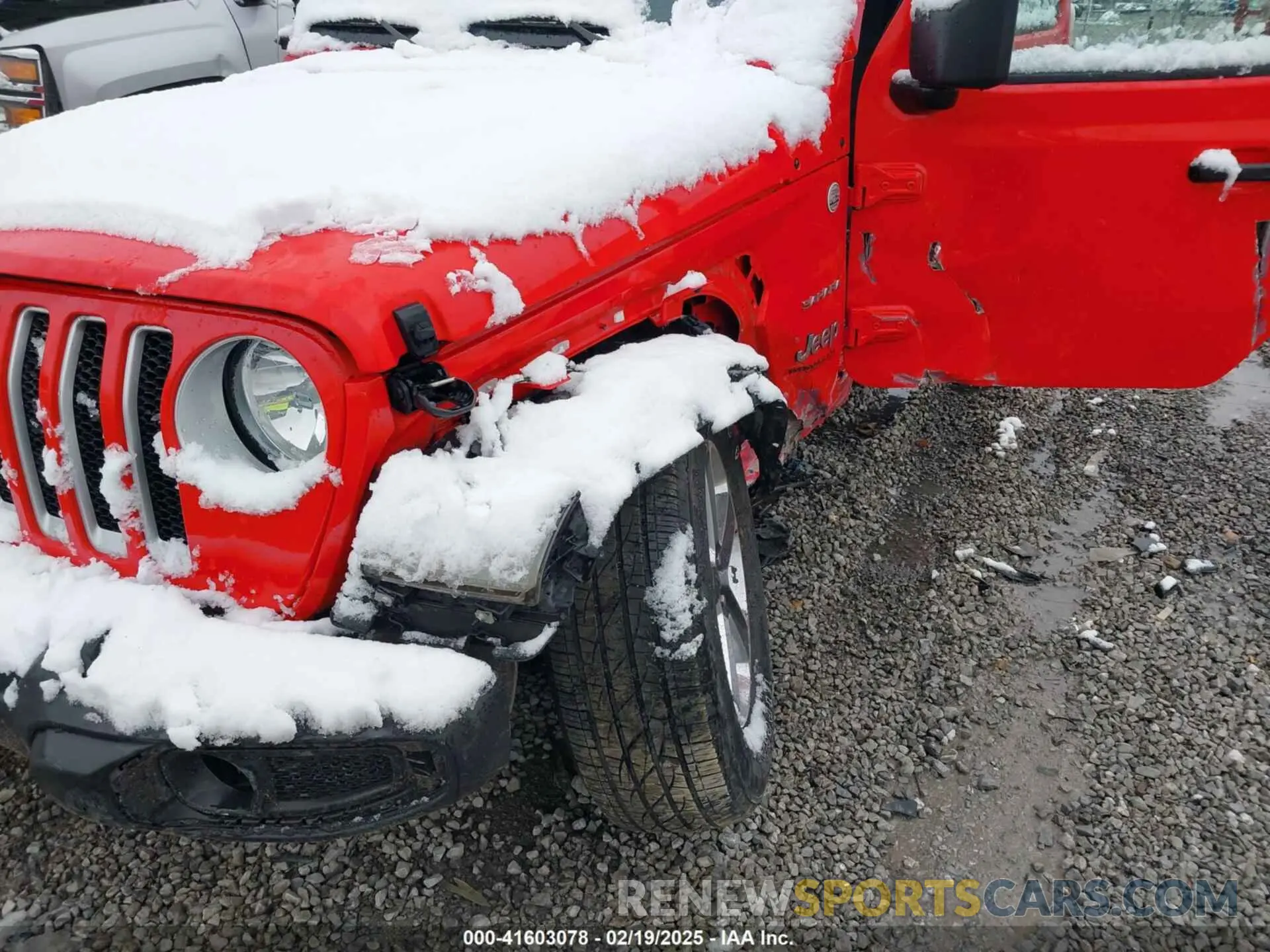 16 Photograph of a damaged car 1C4HJXENXMW592247 JEEP WRANGLER UNLIMITED 2021