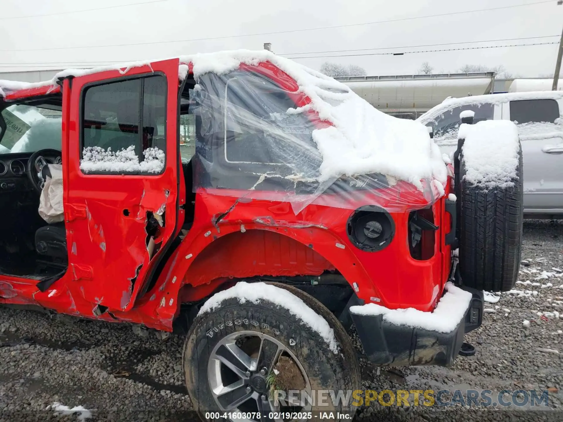 6 Photograph of a damaged car 1C4HJXENXMW592247 JEEP WRANGLER UNLIMITED 2021
