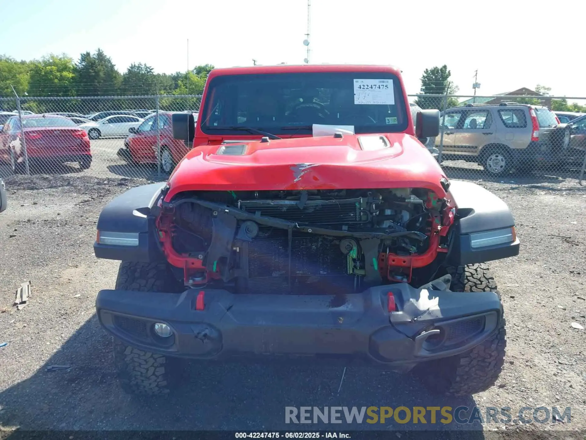 13 Photograph of a damaged car 1C4HJXFG2MW575541 JEEP WRANGLER UNLIMITED 2021