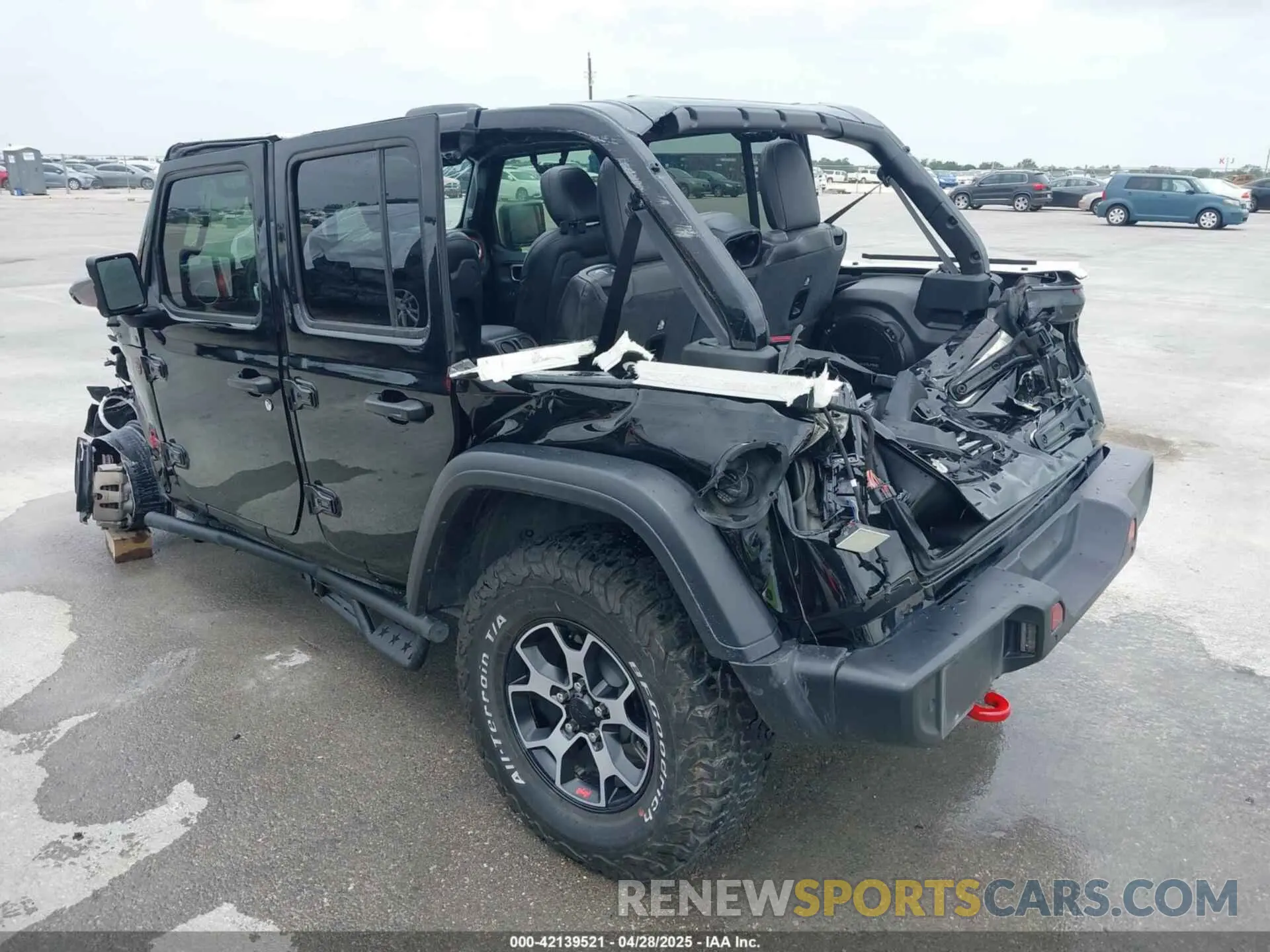 3 Фотография поврежденного автомобиля 1C4HJXFG7MW662092 JEEP WRANGLER UNLIMITED 2021