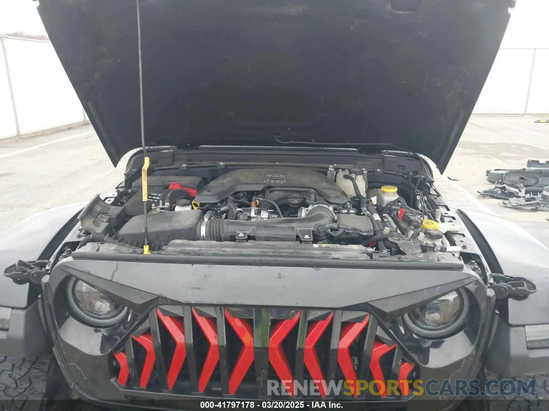 10 Photograph of a damaged car 1C4HJXFG8MW775419 JEEP WRANGLER UNLIMITED 2021