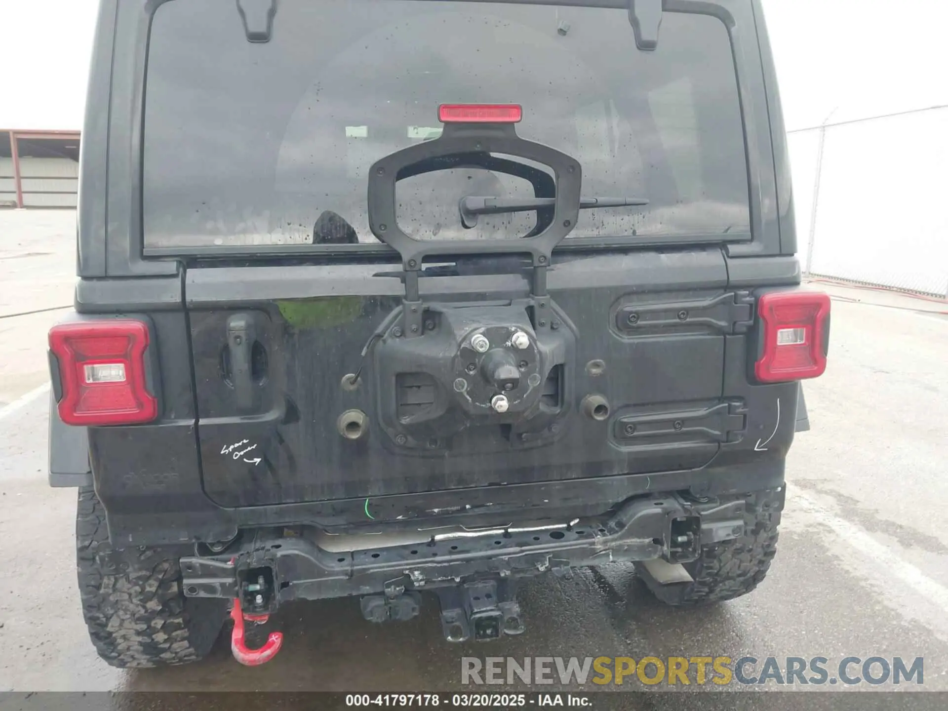 6 Photograph of a damaged car 1C4HJXFG8MW775419 JEEP WRANGLER UNLIMITED 2021
