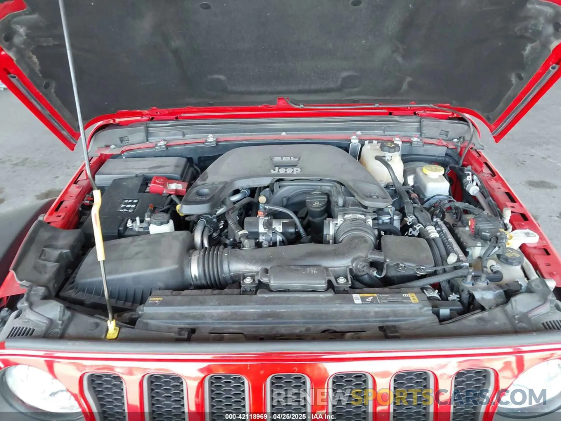 10 Photograph of a damaged car 1C4HJXFG8MW785318 JEEP WRANGLER UNLIMITED 2021