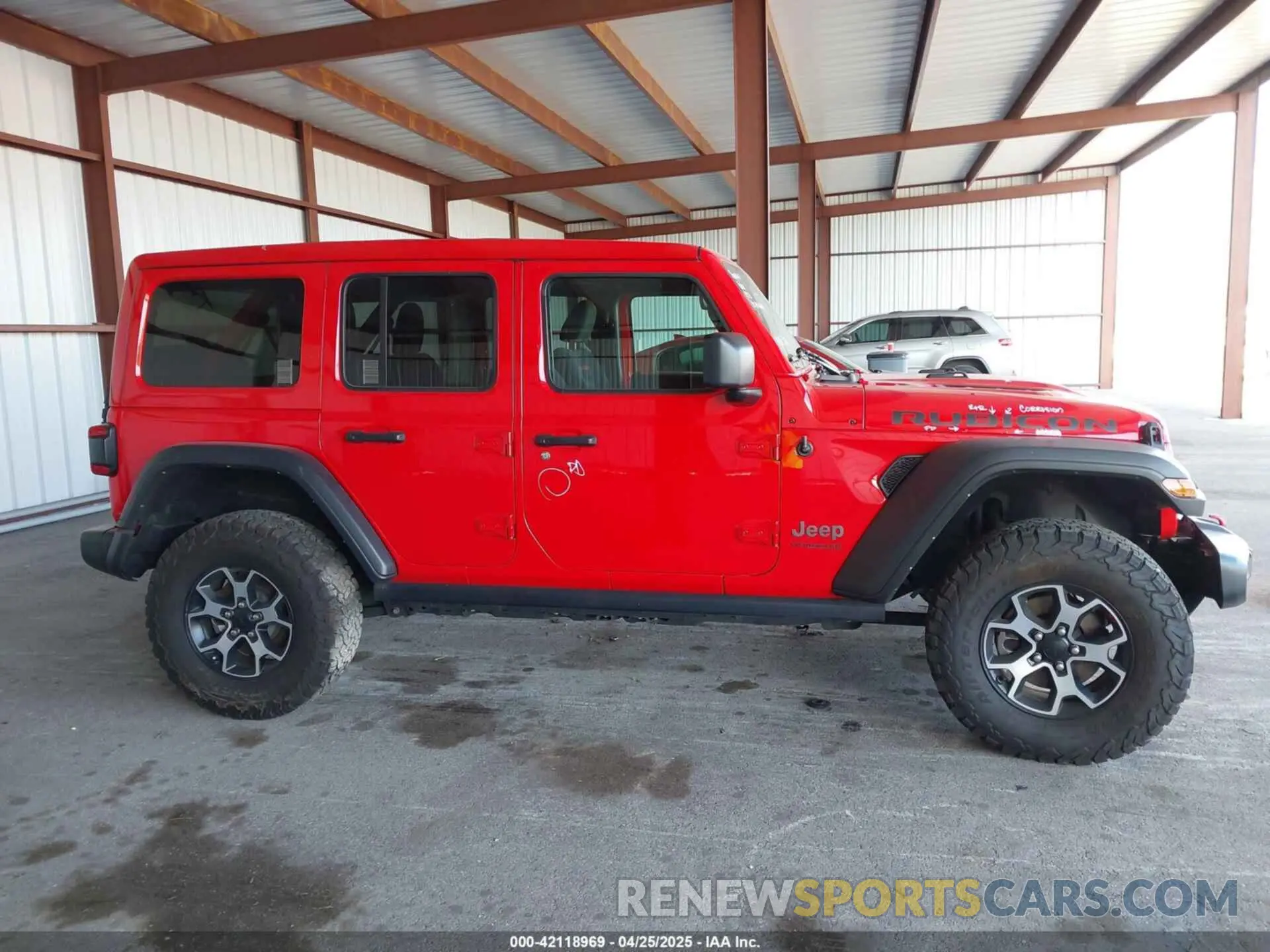 13 Photograph of a damaged car 1C4HJXFG8MW785318 JEEP WRANGLER UNLIMITED 2021