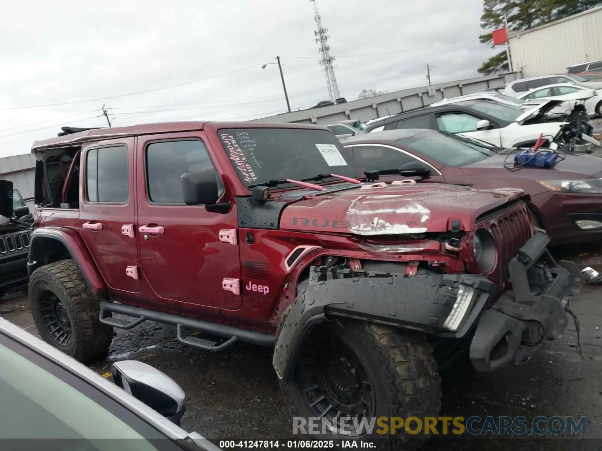 12 Photograph of a damaged car 1C4HJXFN1MW617356 JEEP WRANGLER UNLIMITED 2021