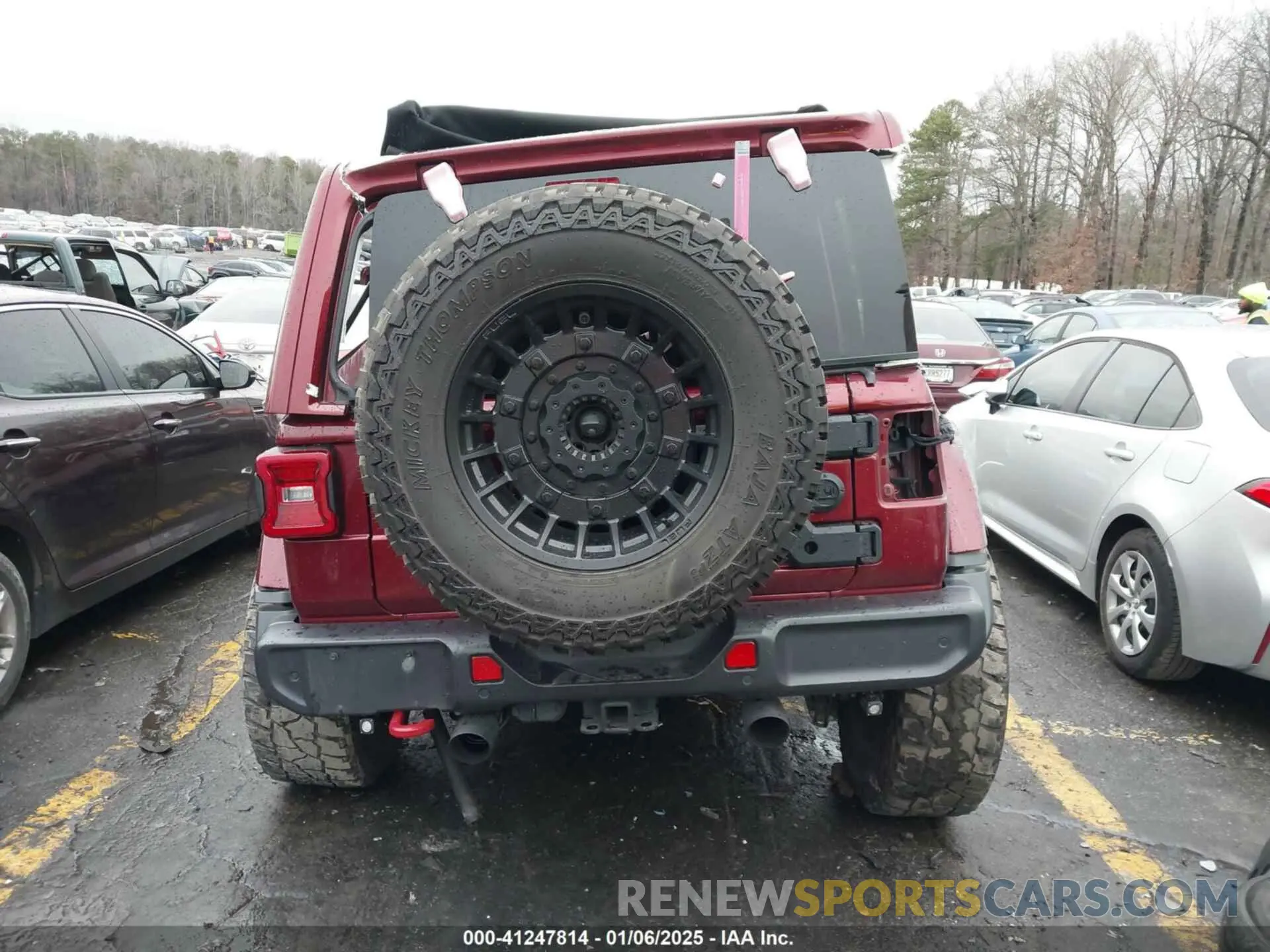 15 Photograph of a damaged car 1C4HJXFN1MW617356 JEEP WRANGLER UNLIMITED 2021