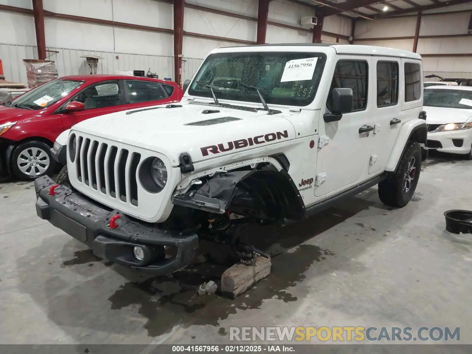 2 Photograph of a damaged car 1C4HJXFN2MW809904 JEEP WRANGLER UNLIMITED 2021