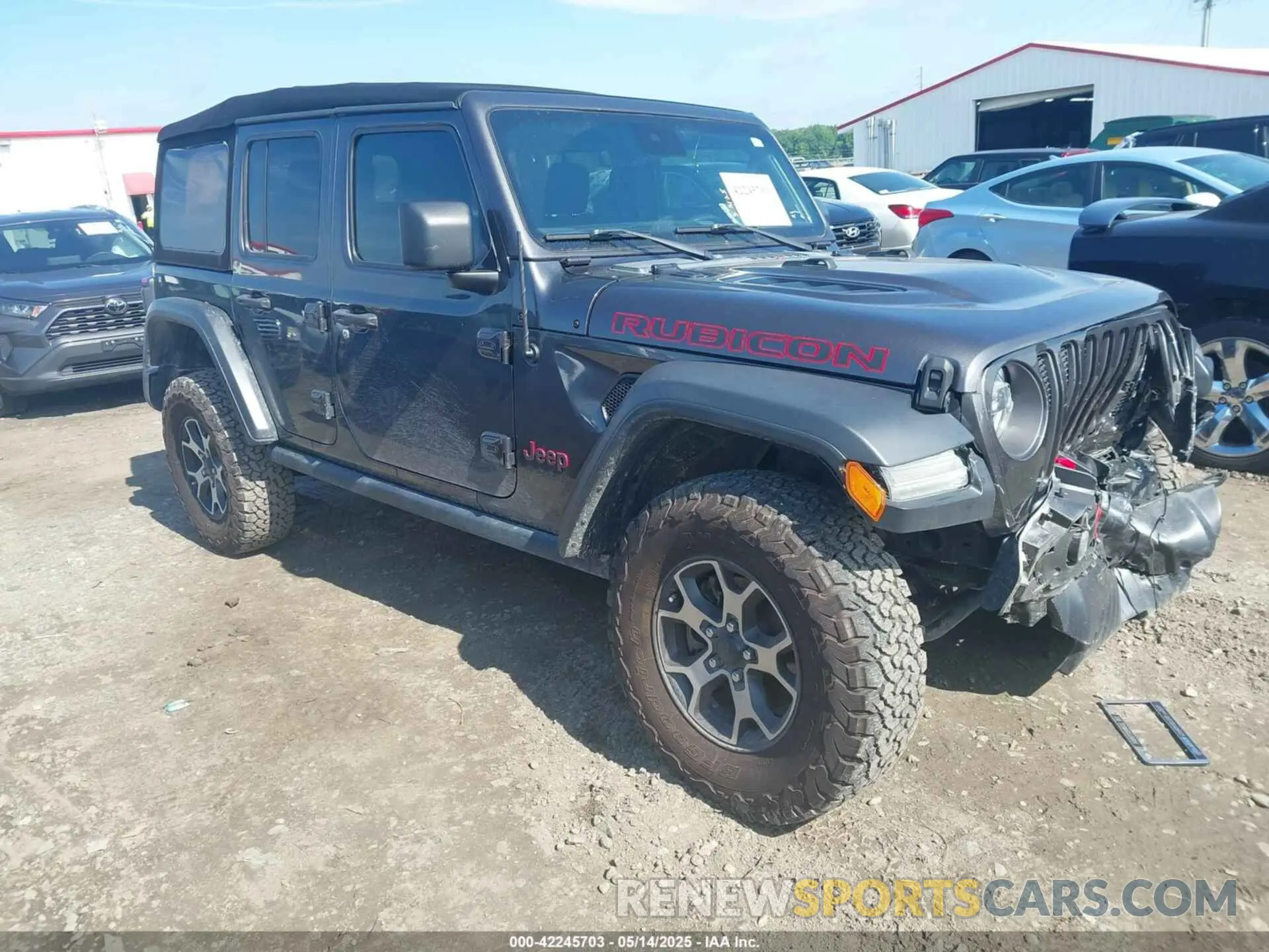 1 Фотография поврежденного автомобиля 1C4HJXFN5MW509483 JEEP WRANGLER UNLIMITED 2021