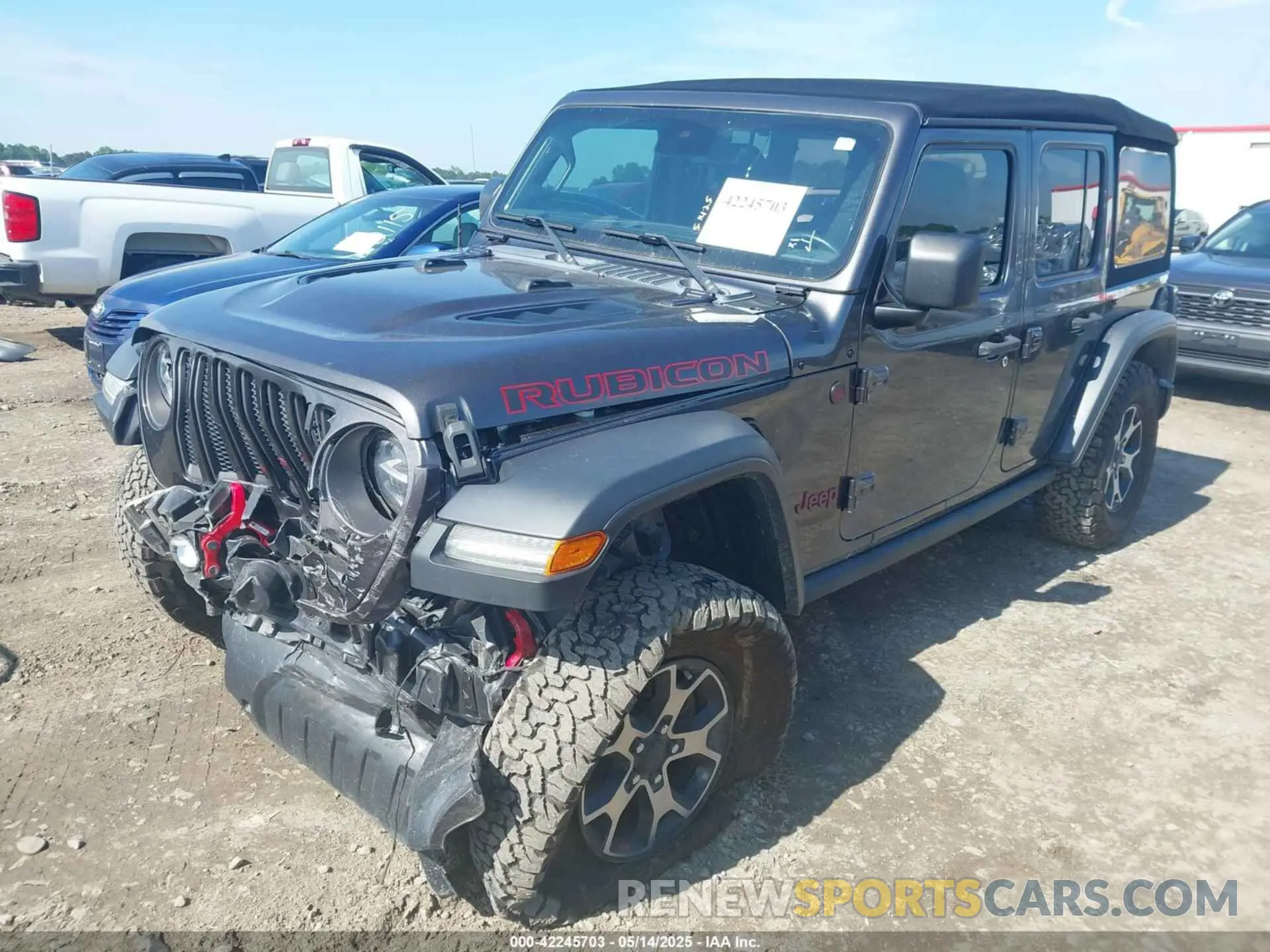 2 Фотография поврежденного автомобиля 1C4HJXFN5MW509483 JEEP WRANGLER UNLIMITED 2021