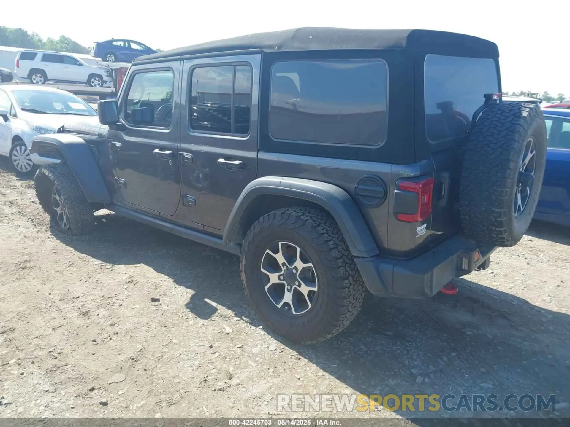 3 Фотография поврежденного автомобиля 1C4HJXFN5MW509483 JEEP WRANGLER UNLIMITED 2021