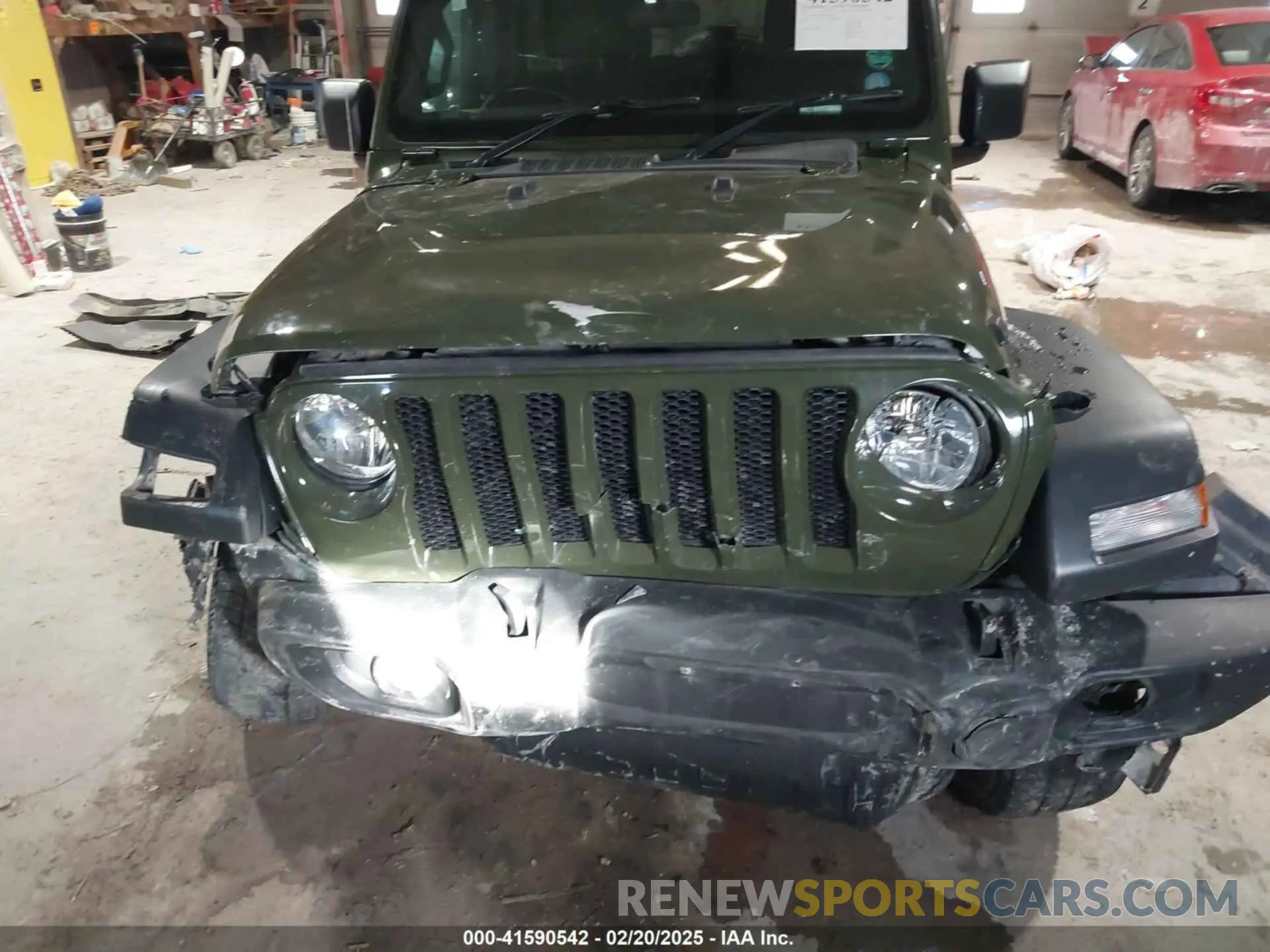 12 Photograph of a damaged car 1C4HJXKN1MW730360 JEEP WRANGLER UNLIMITED 2021