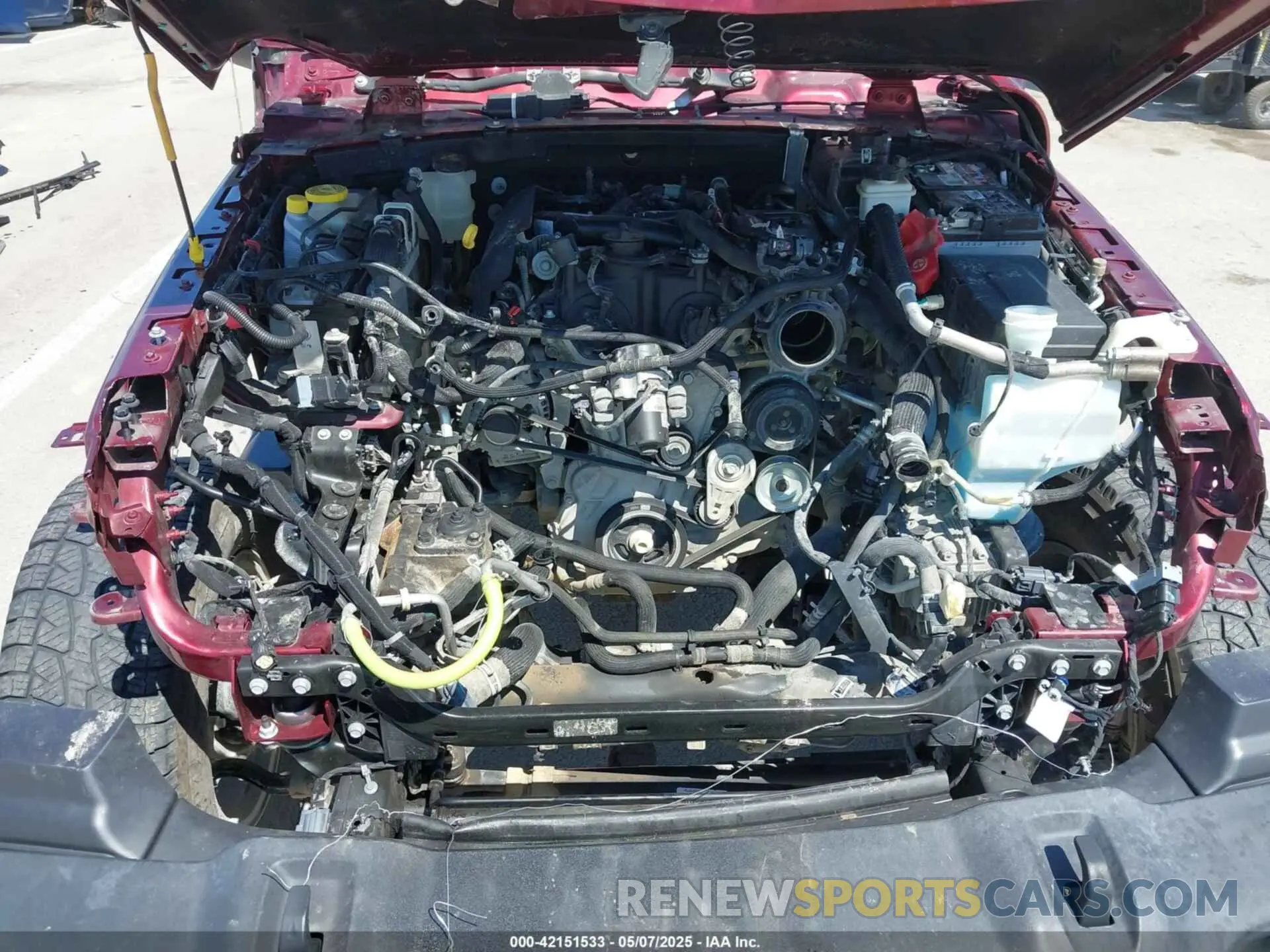 10 Photograph of a damaged car 1C4HJXKNXMW709412 JEEP WRANGLER UNLIMITED 2021