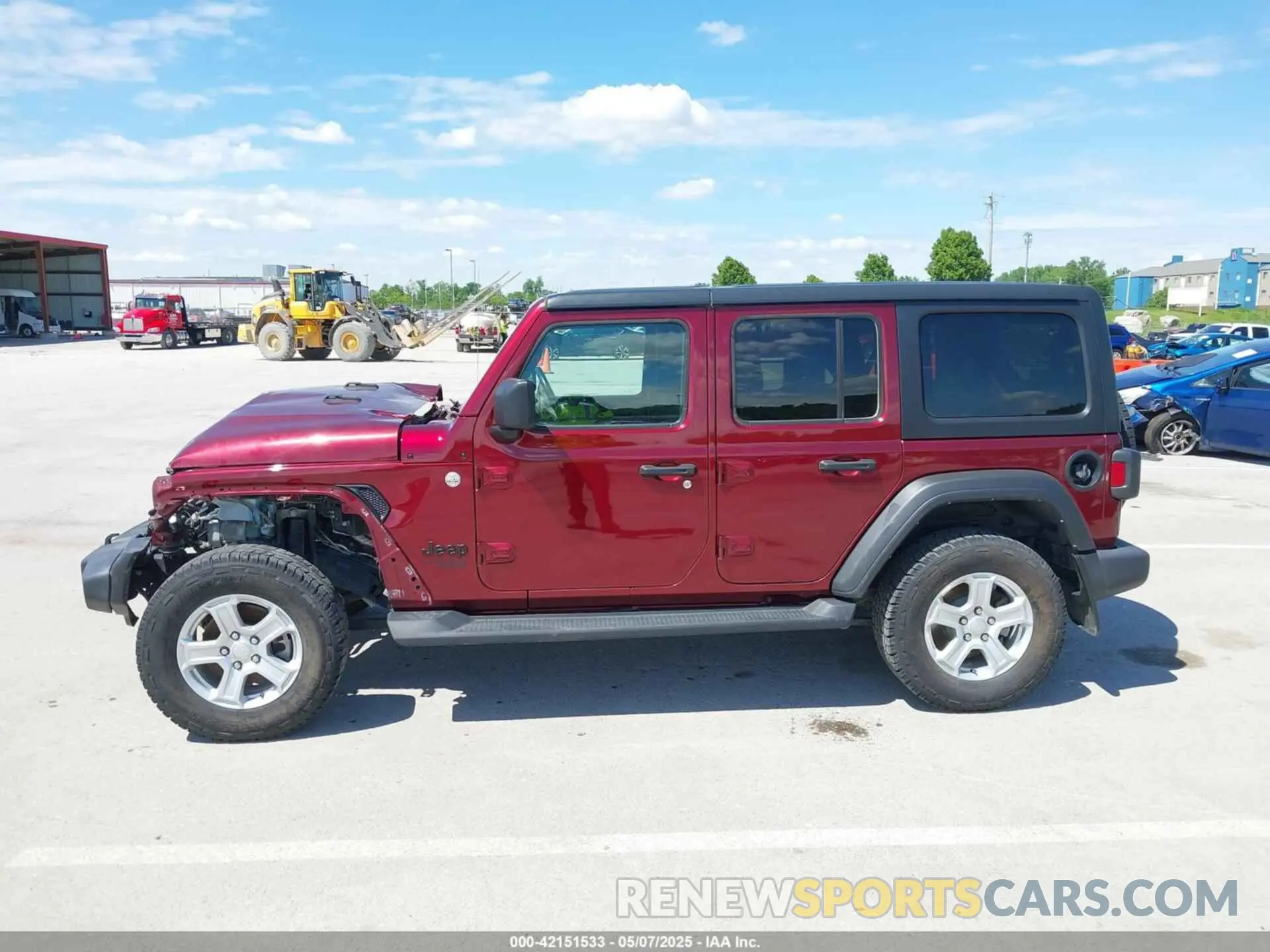 15 Photograph of a damaged car 1C4HJXKNXMW709412 JEEP WRANGLER UNLIMITED 2021
