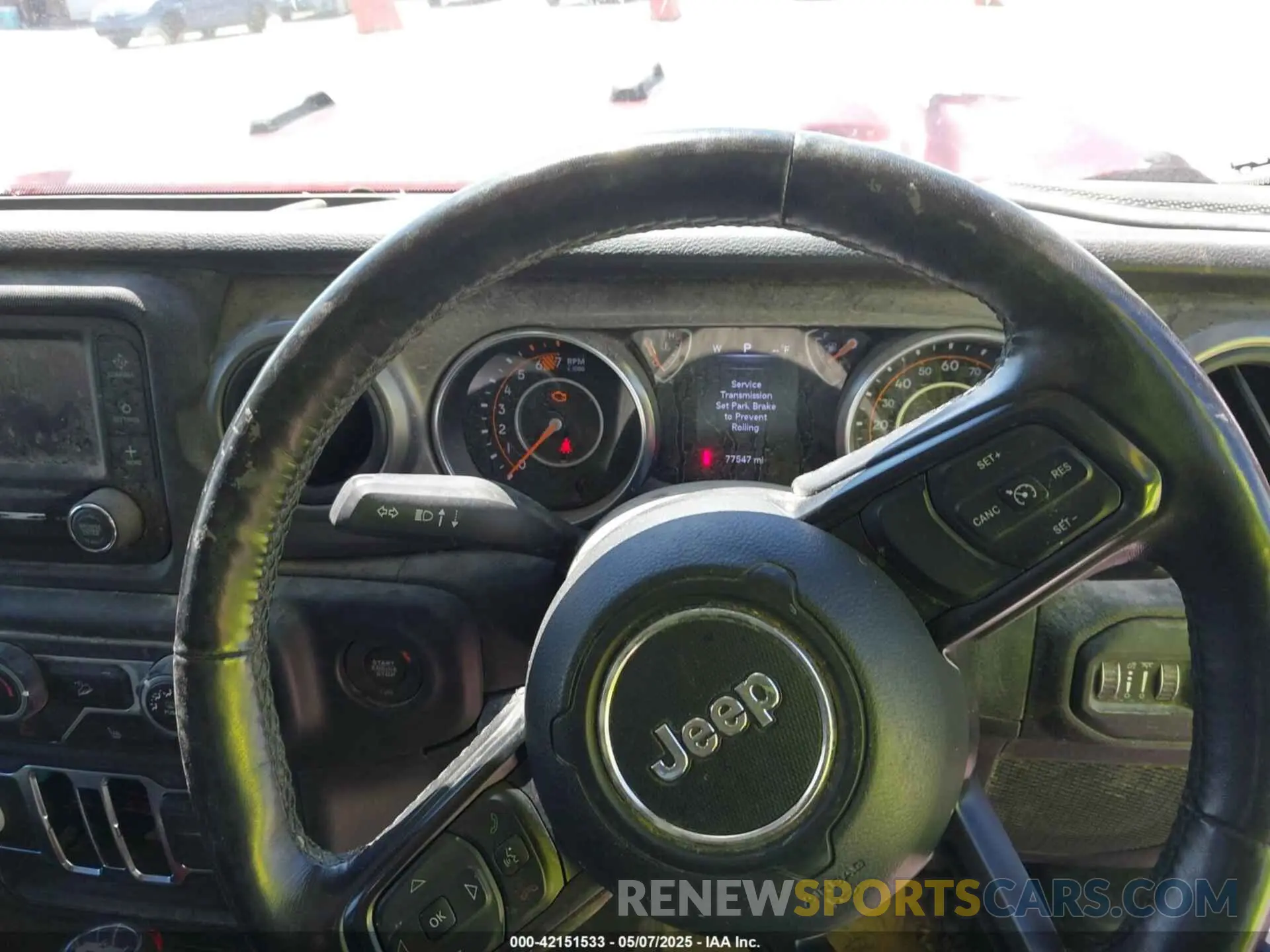 7 Photograph of a damaged car 1C4HJXKNXMW709412 JEEP WRANGLER UNLIMITED 2021