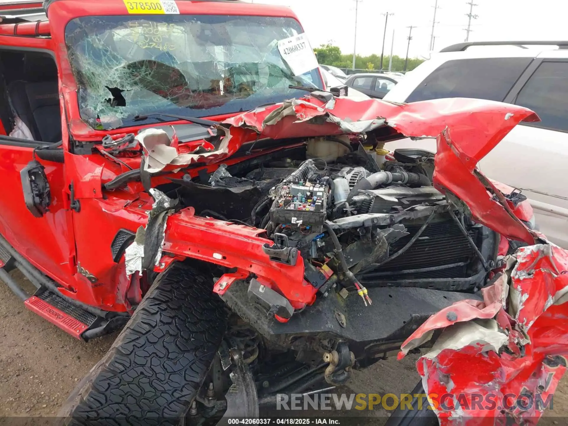 6 Photograph of a damaged car 1C4JJXSJ0MW827483 JEEP WRANGLER UNLIMITED 2021
