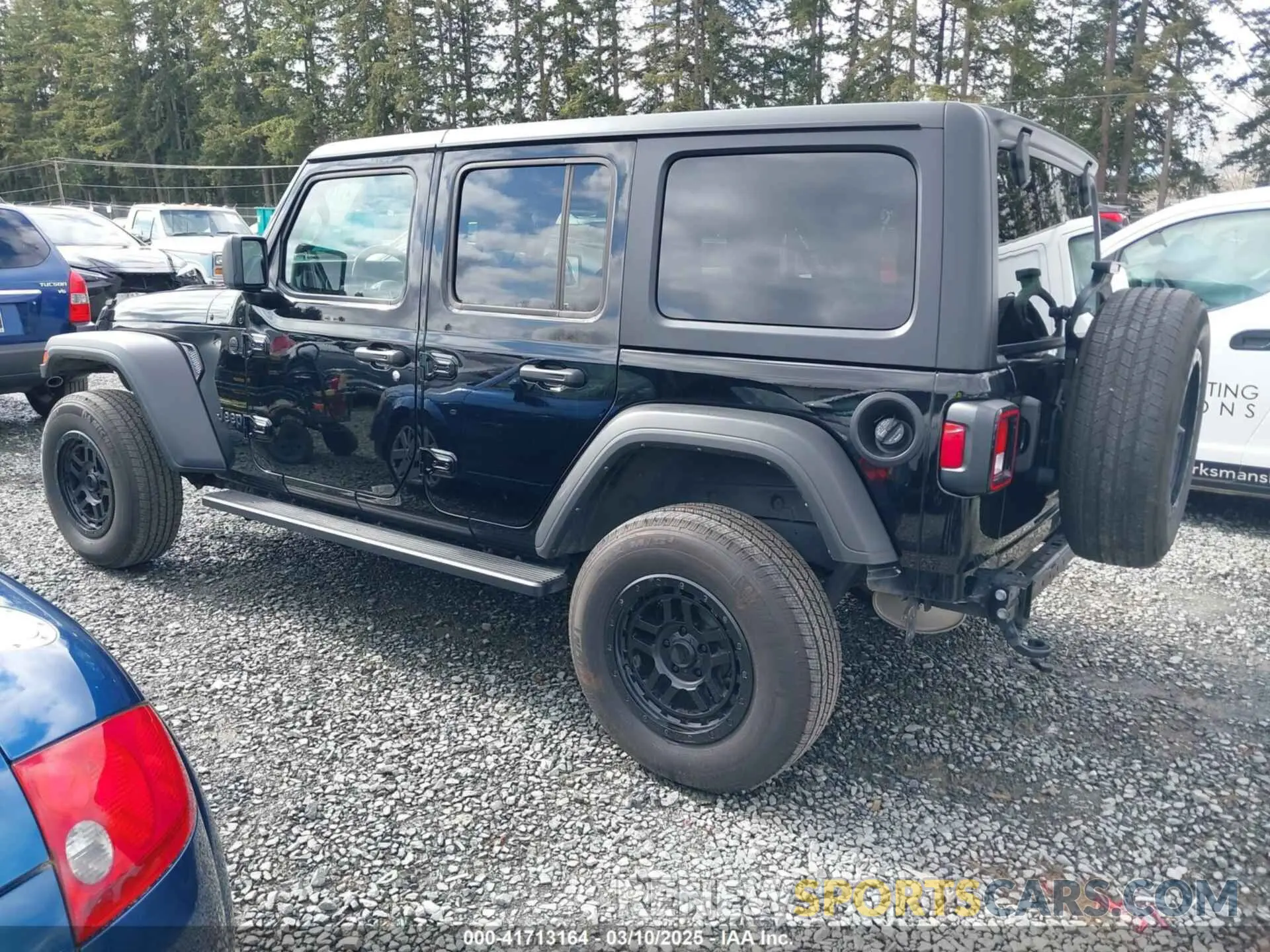 3 Photograph of a damaged car 1C4HJXDG1NW133757 JEEP WRANGLER UNLIMITED 2022