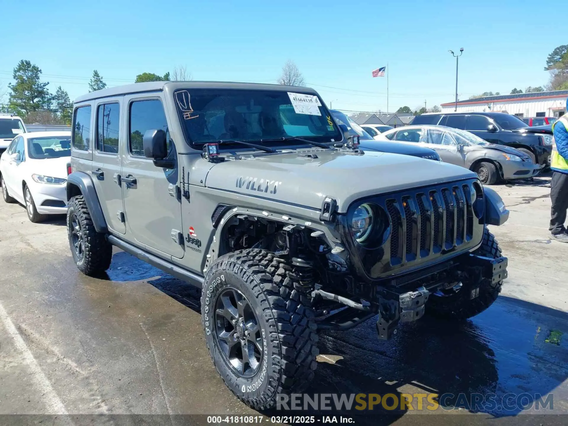 13 Фотография поврежденного автомобиля 1C4HJXDG1NW200793 JEEP WRANGLER UNLIMITED 2022
