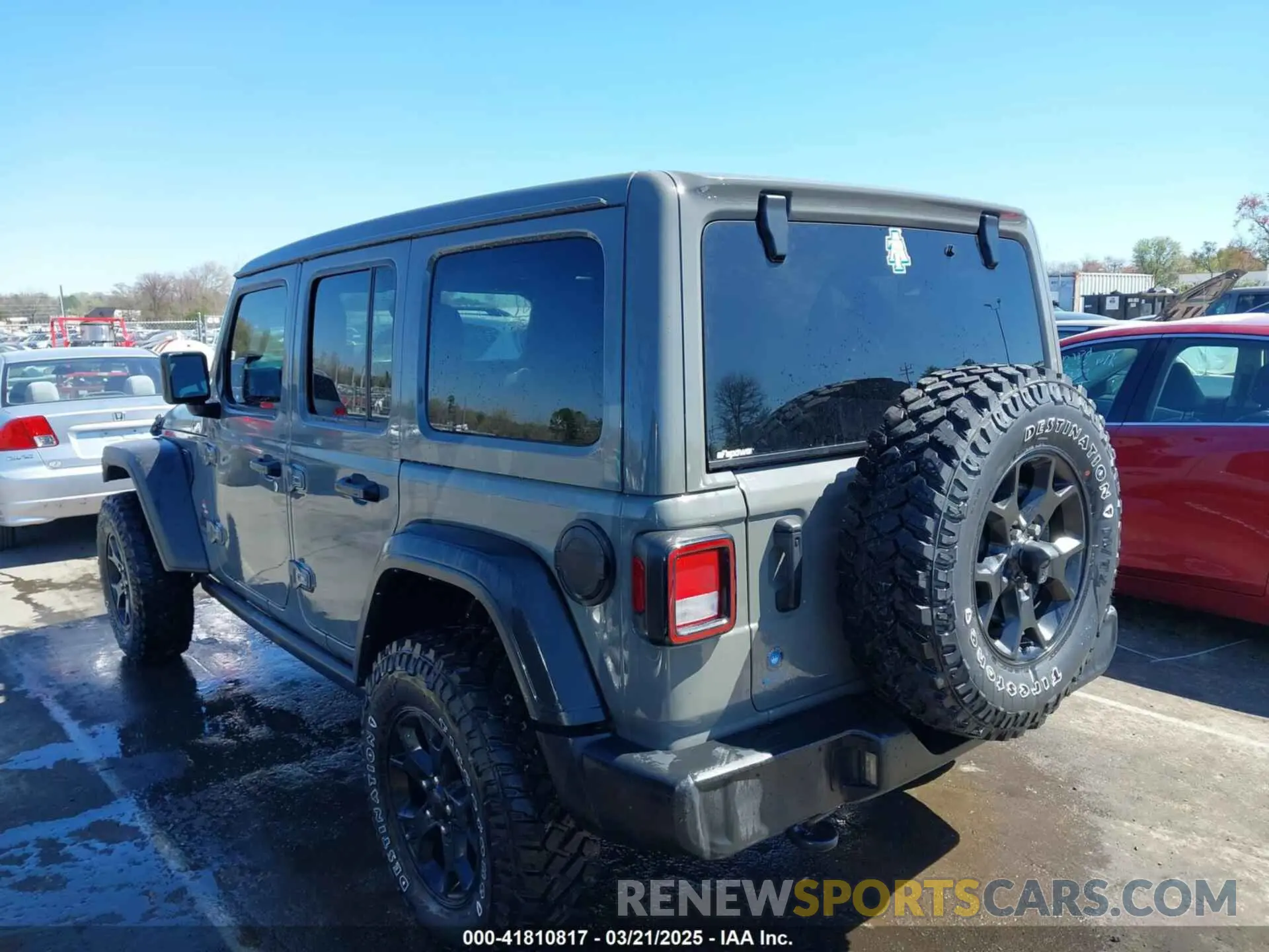 14 Фотография поврежденного автомобиля 1C4HJXDG1NW200793 JEEP WRANGLER UNLIMITED 2022