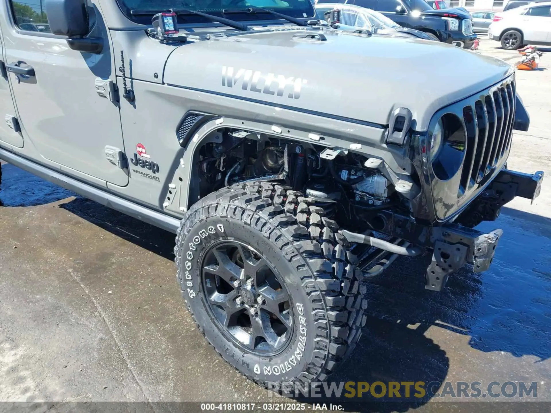 17 Фотография поврежденного автомобиля 1C4HJXDG1NW200793 JEEP WRANGLER UNLIMITED 2022