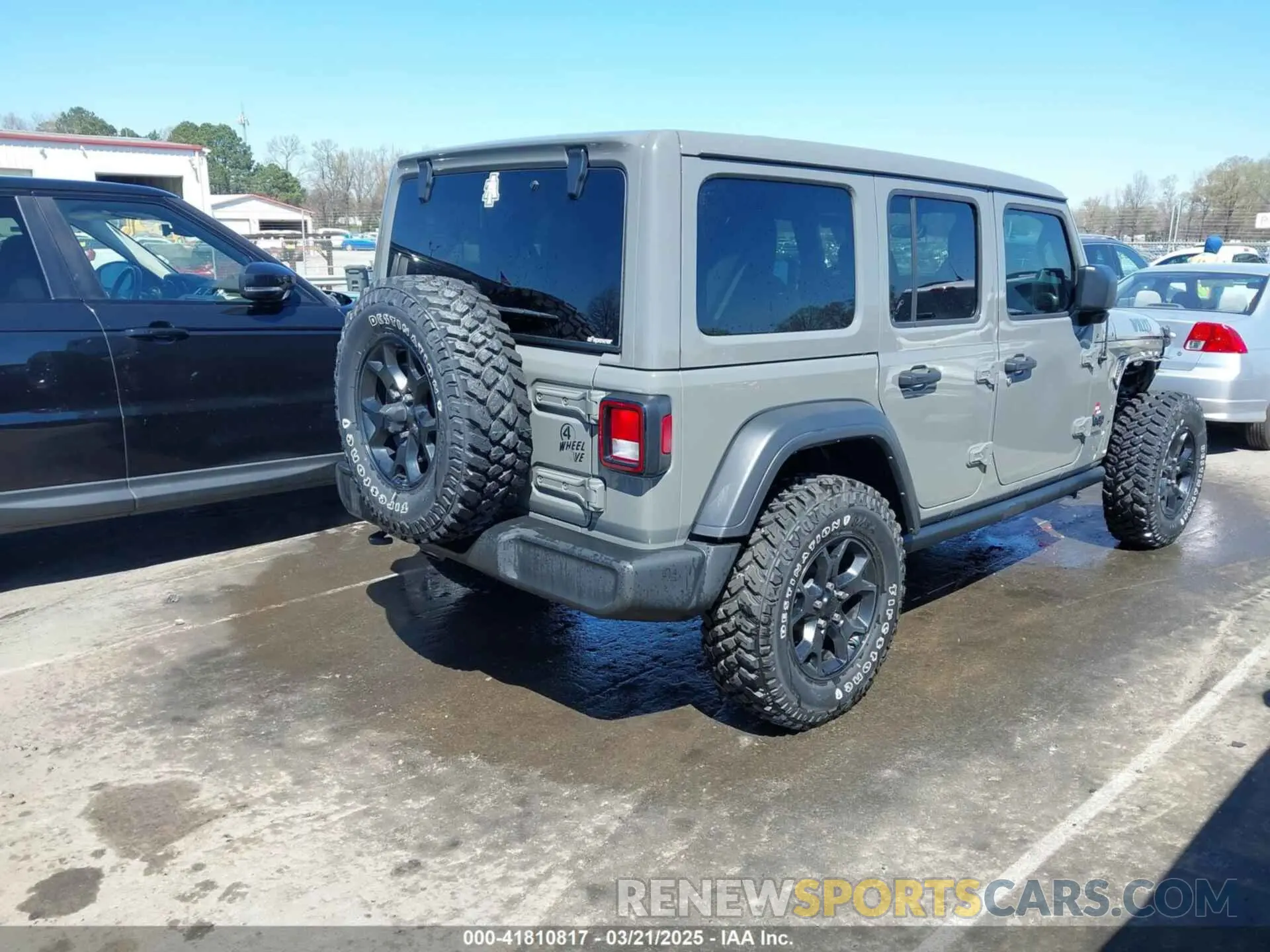 4 Фотография поврежденного автомобиля 1C4HJXDG1NW200793 JEEP WRANGLER UNLIMITED 2022