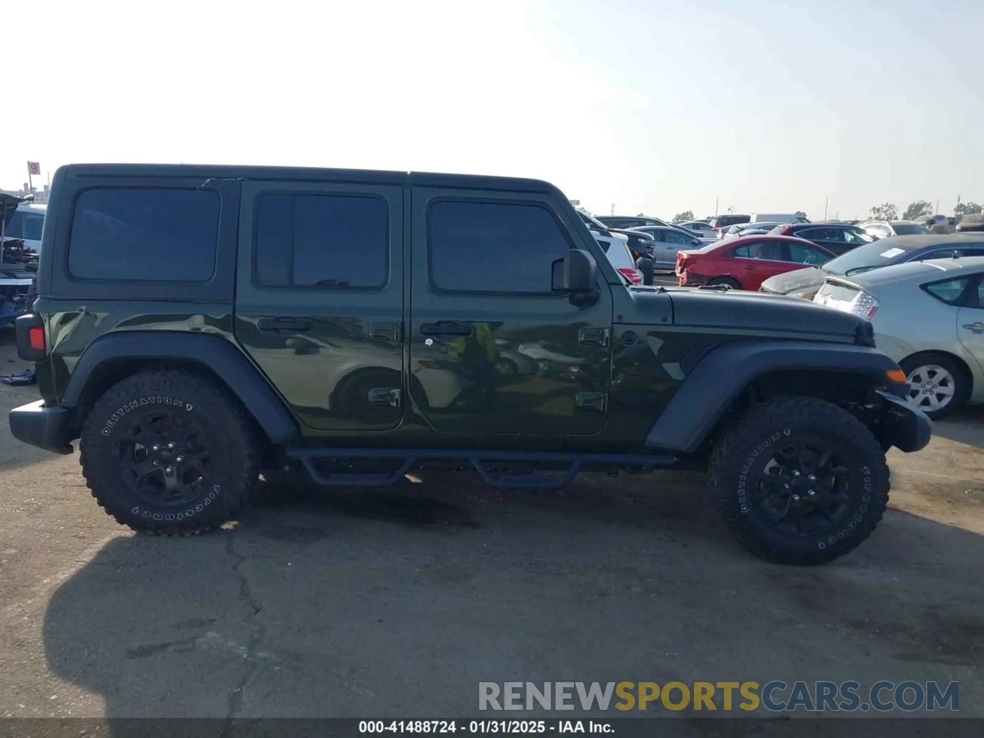 14 Photograph of a damaged car 1C4HJXDG5NW113205 JEEP WRANGLER UNLIMITED 2022