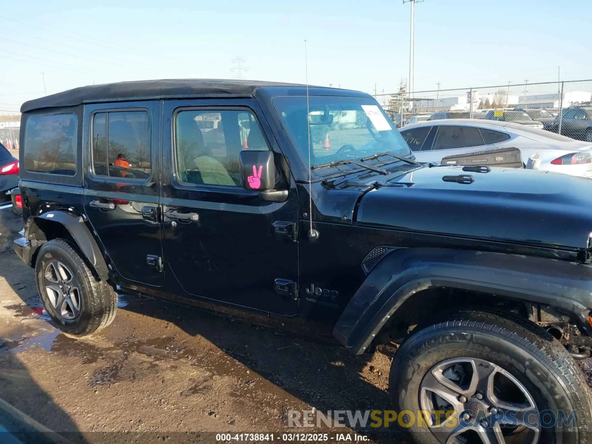 14 Photograph of a damaged car 1C4HJXDG5NW135060 JEEP WRANGLER UNLIMITED 2022