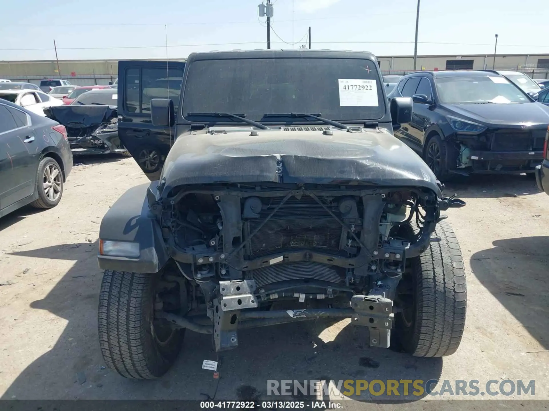 12 Photograph of a damaged car 1C4HJXDG5NW180130 JEEP WRANGLER UNLIMITED 2022
