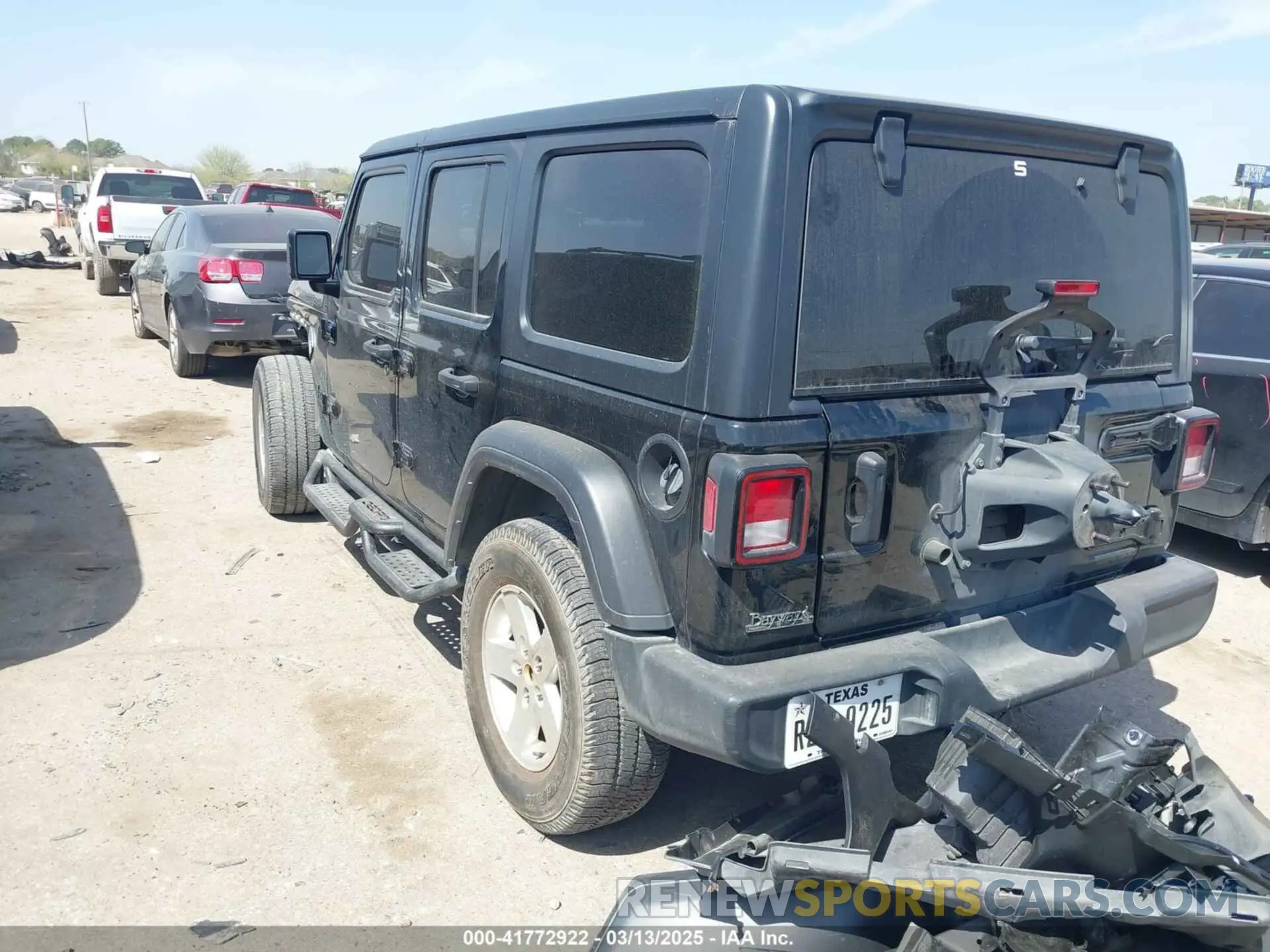 3 Photograph of a damaged car 1C4HJXDG5NW180130 JEEP WRANGLER UNLIMITED 2022