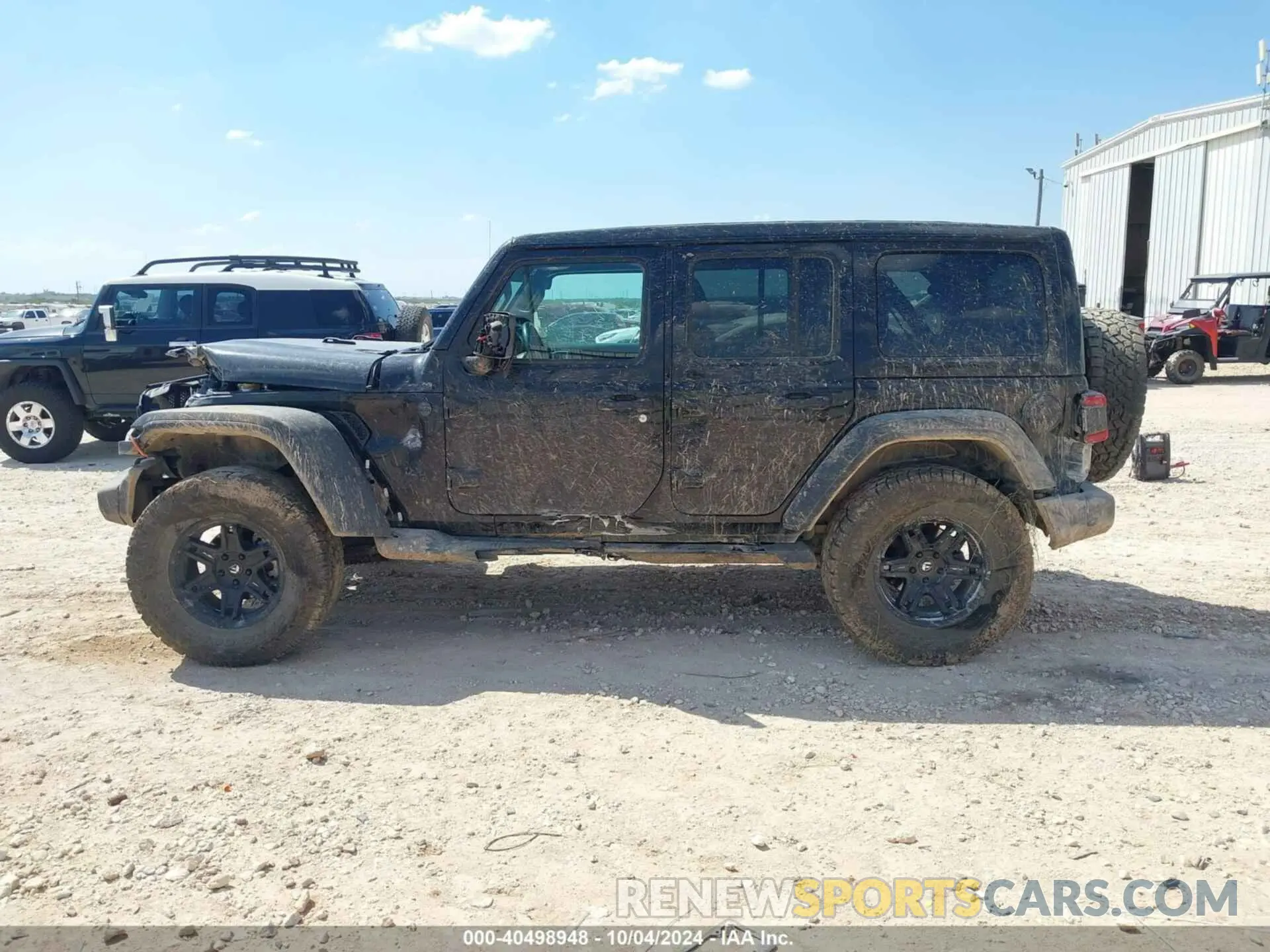 14 Фотография поврежденного автомобиля 1C4HJXDG7NW120432 JEEP WRANGLER UNLIMITED 2022