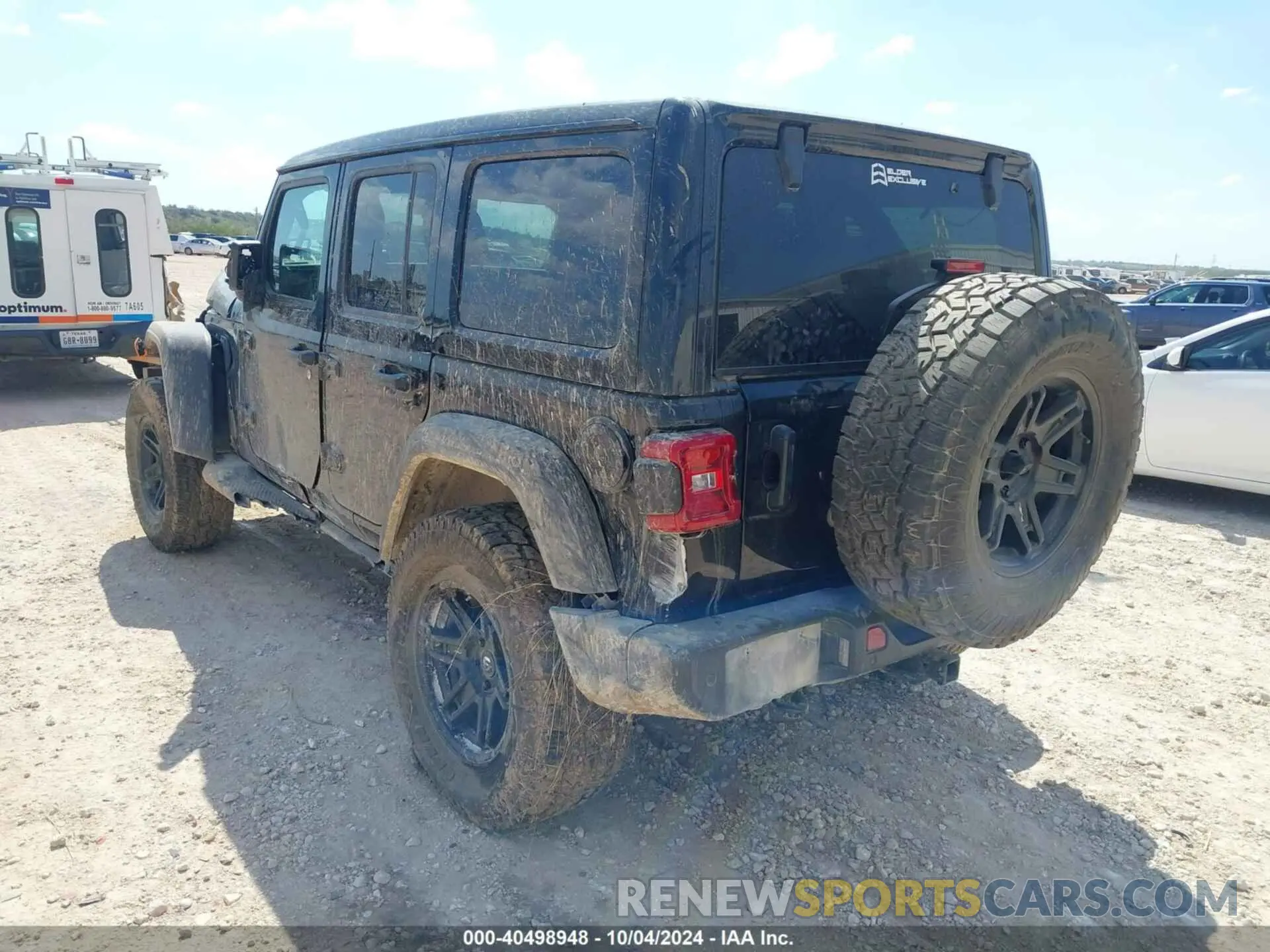 3 Фотография поврежденного автомобиля 1C4HJXDG7NW120432 JEEP WRANGLER UNLIMITED 2022
