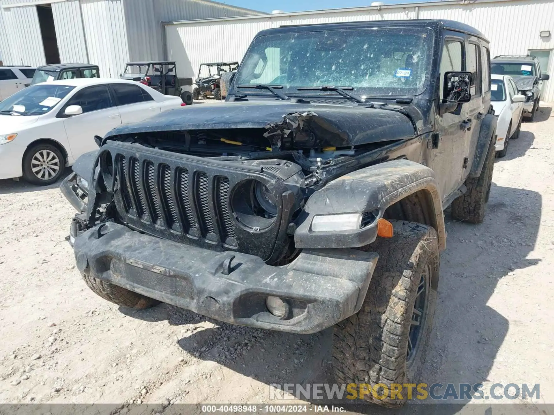 6 Фотография поврежденного автомобиля 1C4HJXDG7NW120432 JEEP WRANGLER UNLIMITED 2022