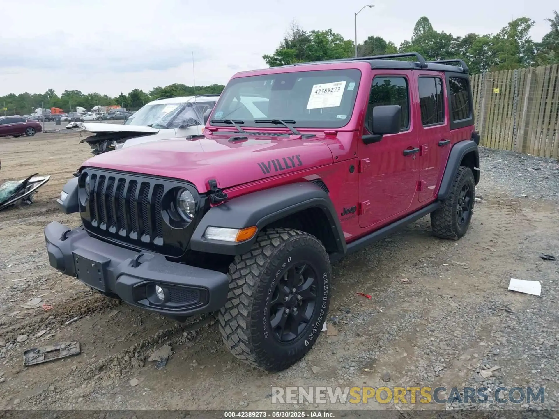 2 Photograph of a damaged car 1C4HJXDGXNW102460 JEEP WRANGLER UNLIMITED 2022