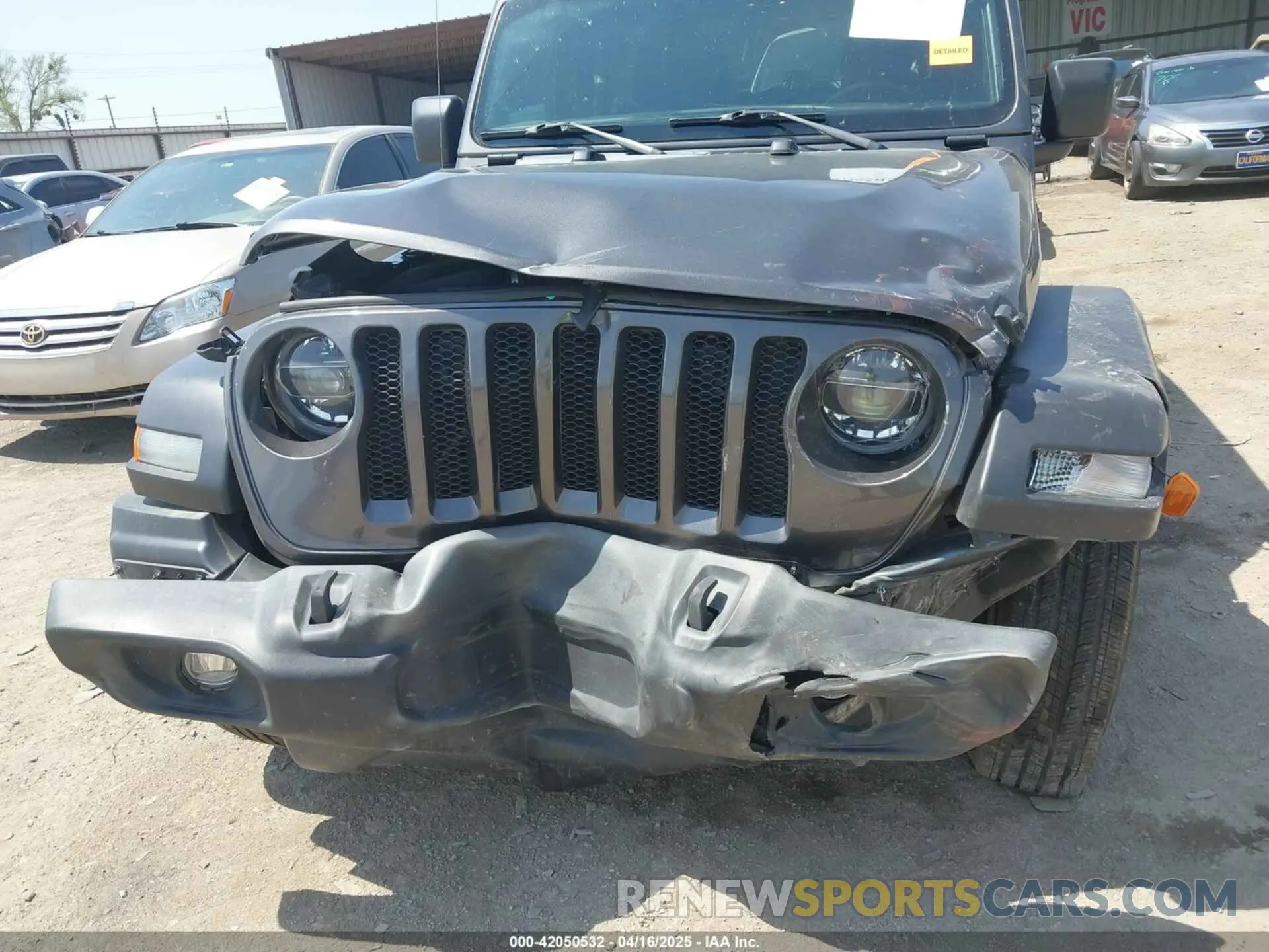 6 Photograph of a damaged car 1C4HJXDGXNW175635 JEEP WRANGLER UNLIMITED 2022