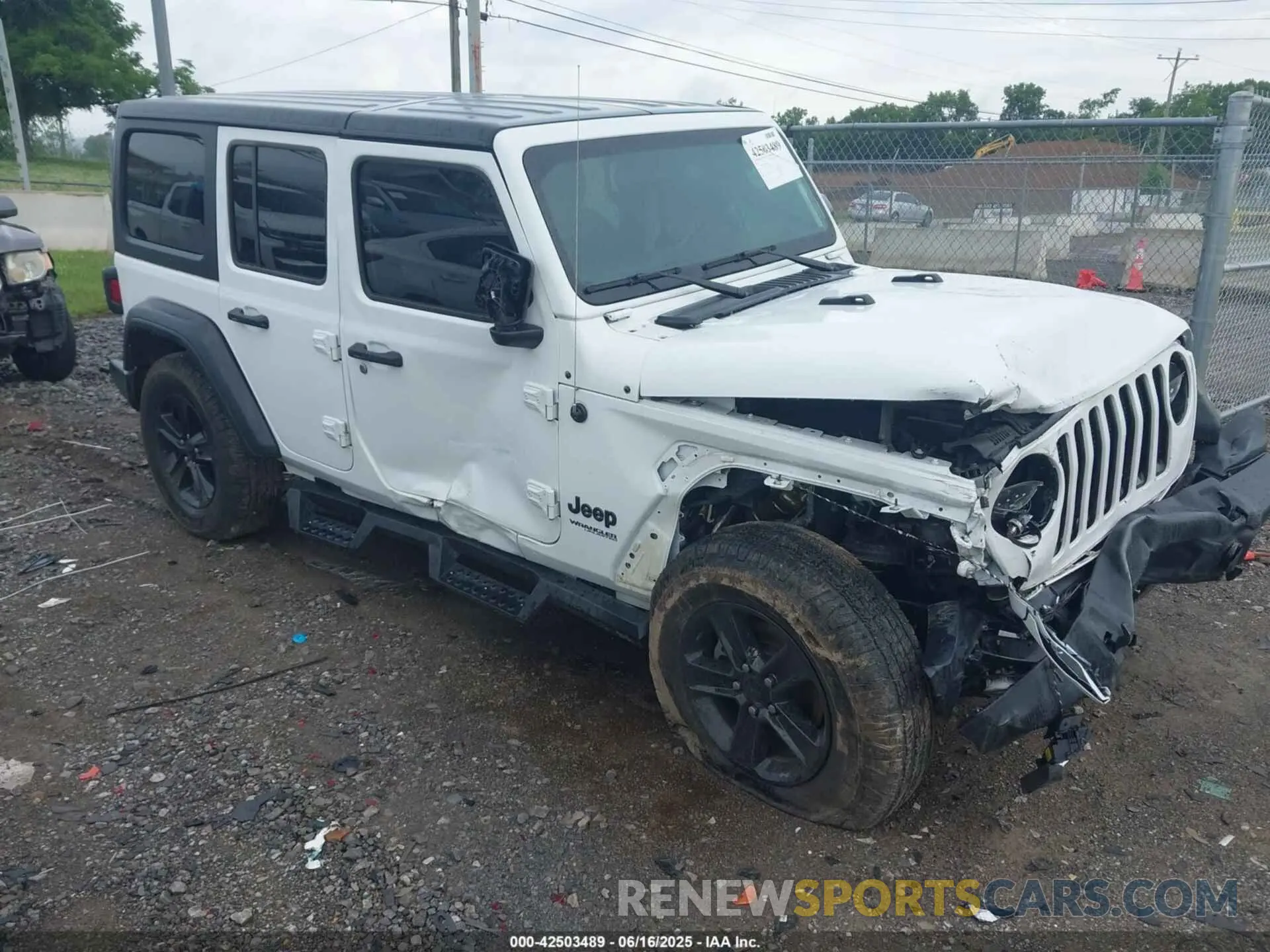 1 Фотография поврежденного автомобиля 1C4HJXDGXNW201781 JEEP WRANGLER UNLIMITED 2022