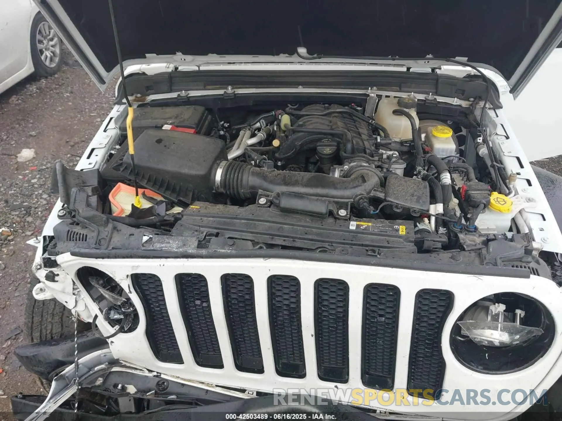 10 Фотография поврежденного автомобиля 1C4HJXDGXNW201781 JEEP WRANGLER UNLIMITED 2022