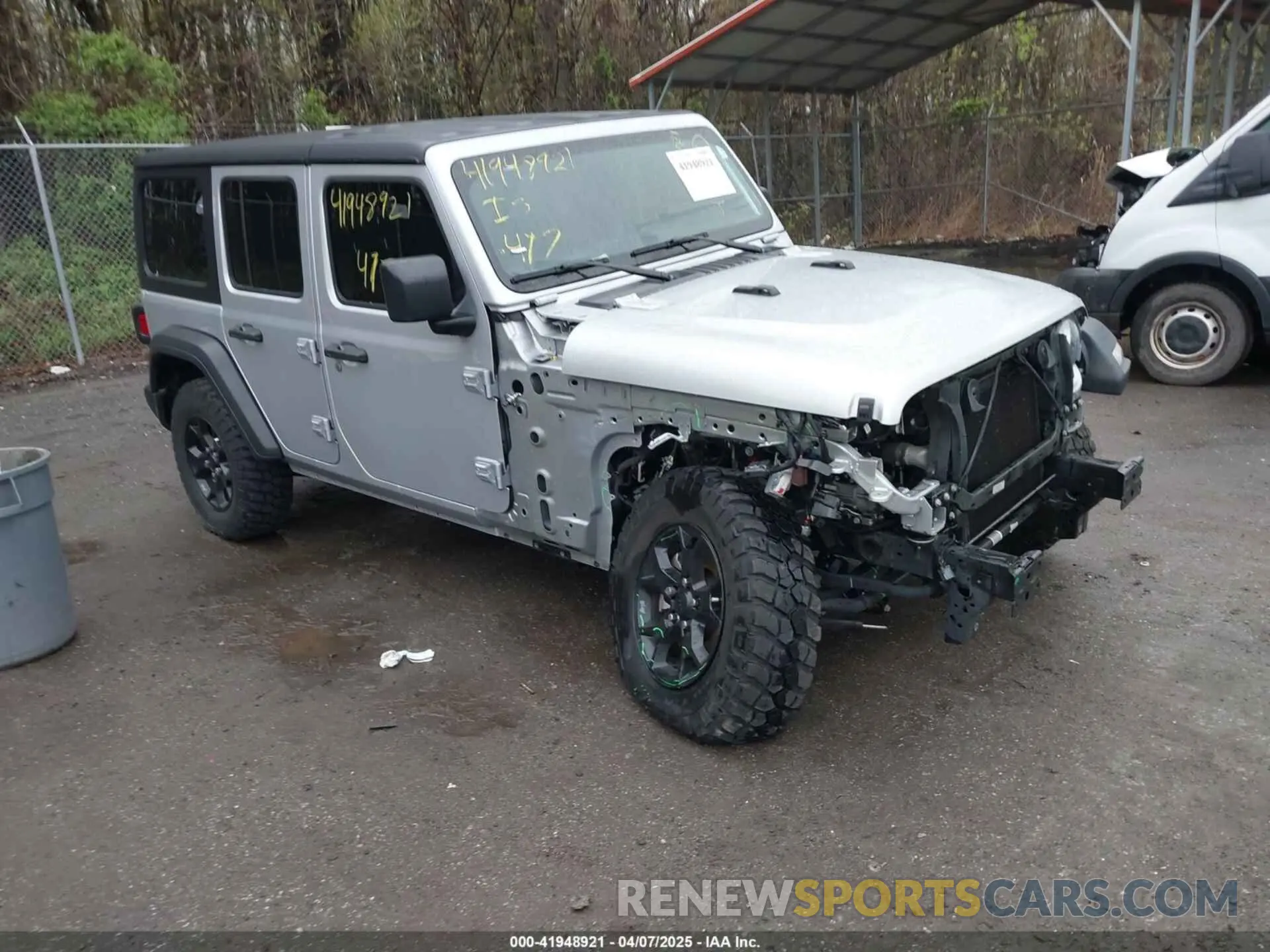 1 Photograph of a damaged car 1C4HJXDM9NW272685 JEEP WRANGLER UNLIMITED 2022